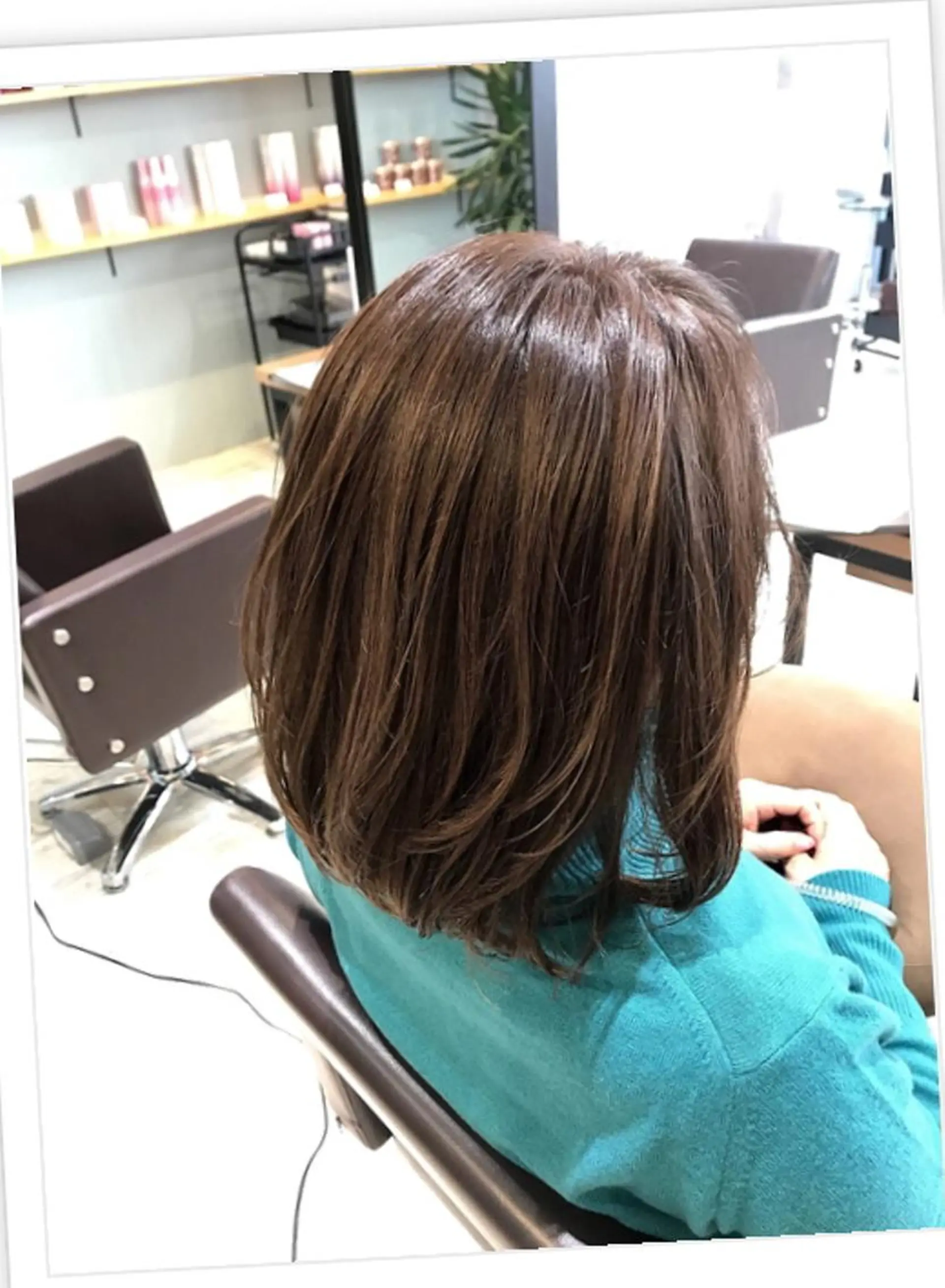 ミディアム カラー パーマ ヘアアレンジ メンズ キッズ ネイル マツエク・マツパ カット ヘアカラー トリートメント EnBlesS西宮 マンツーマン神道有基のヘアスタイル