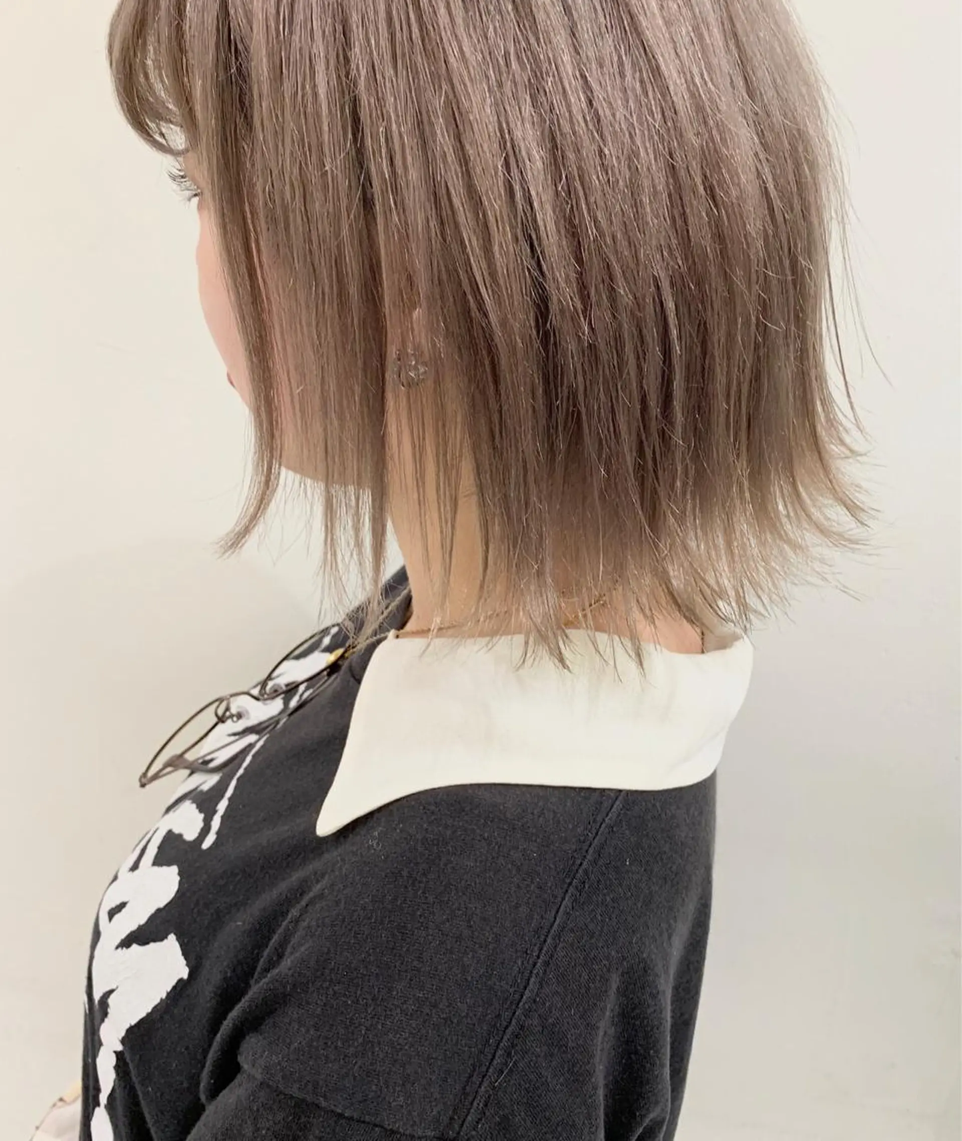 カラー ベージュカラー ハイトーンカラー 窪田 椋介のヘアスタイル