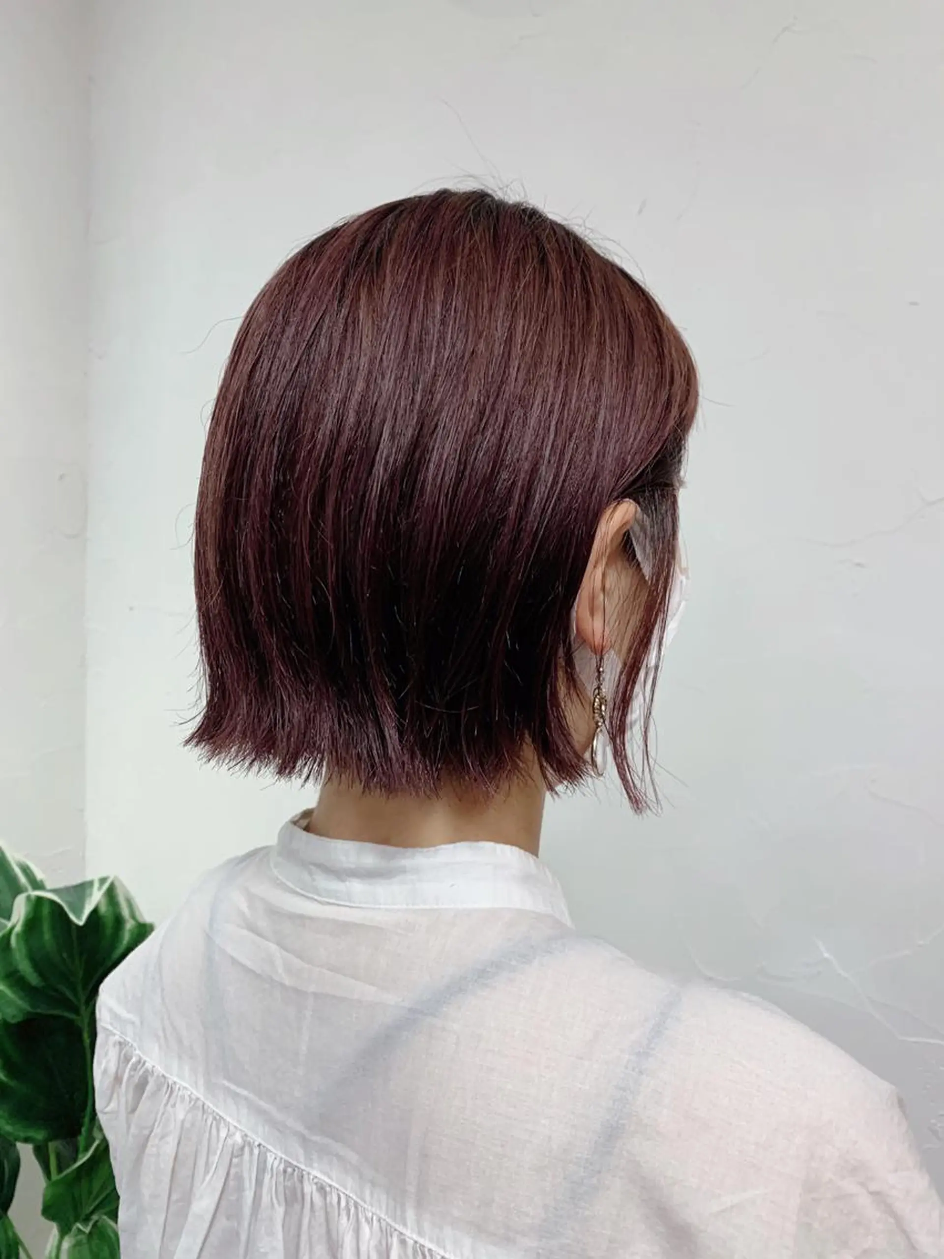 ショート カラー ピンクカラー 脇田 杏菜のヘアスタイル