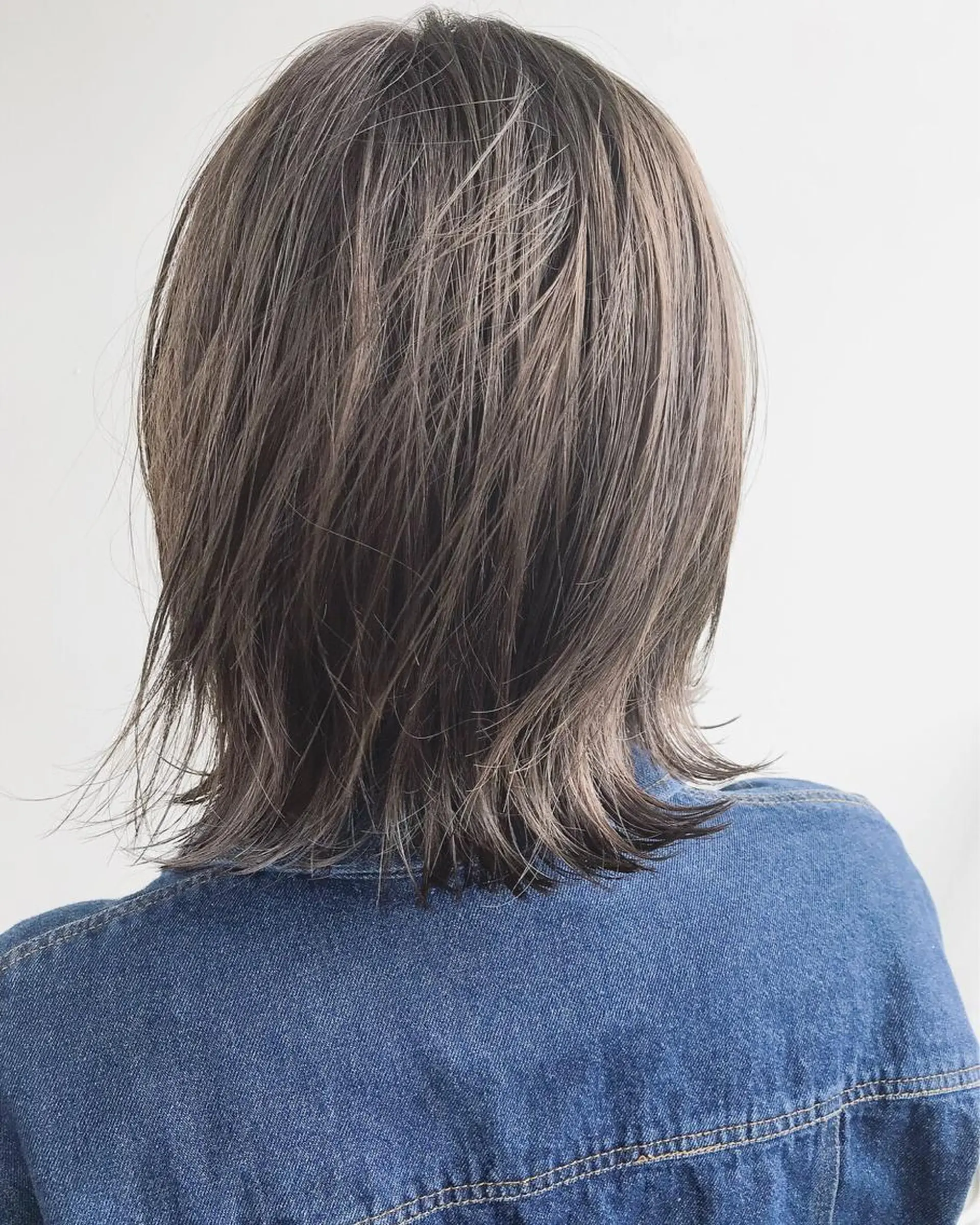 ミディアム カラー ショート/レイヤー なら石井知希のヘアスタイル