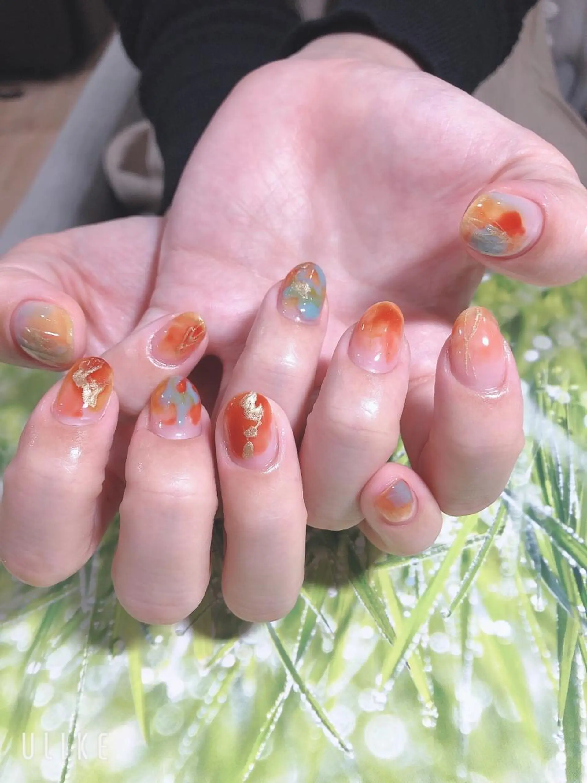 ネイル ニュアンスネイル ハンドネイル 吉野✨ ネイルデザイナー✨のネイルデザイン