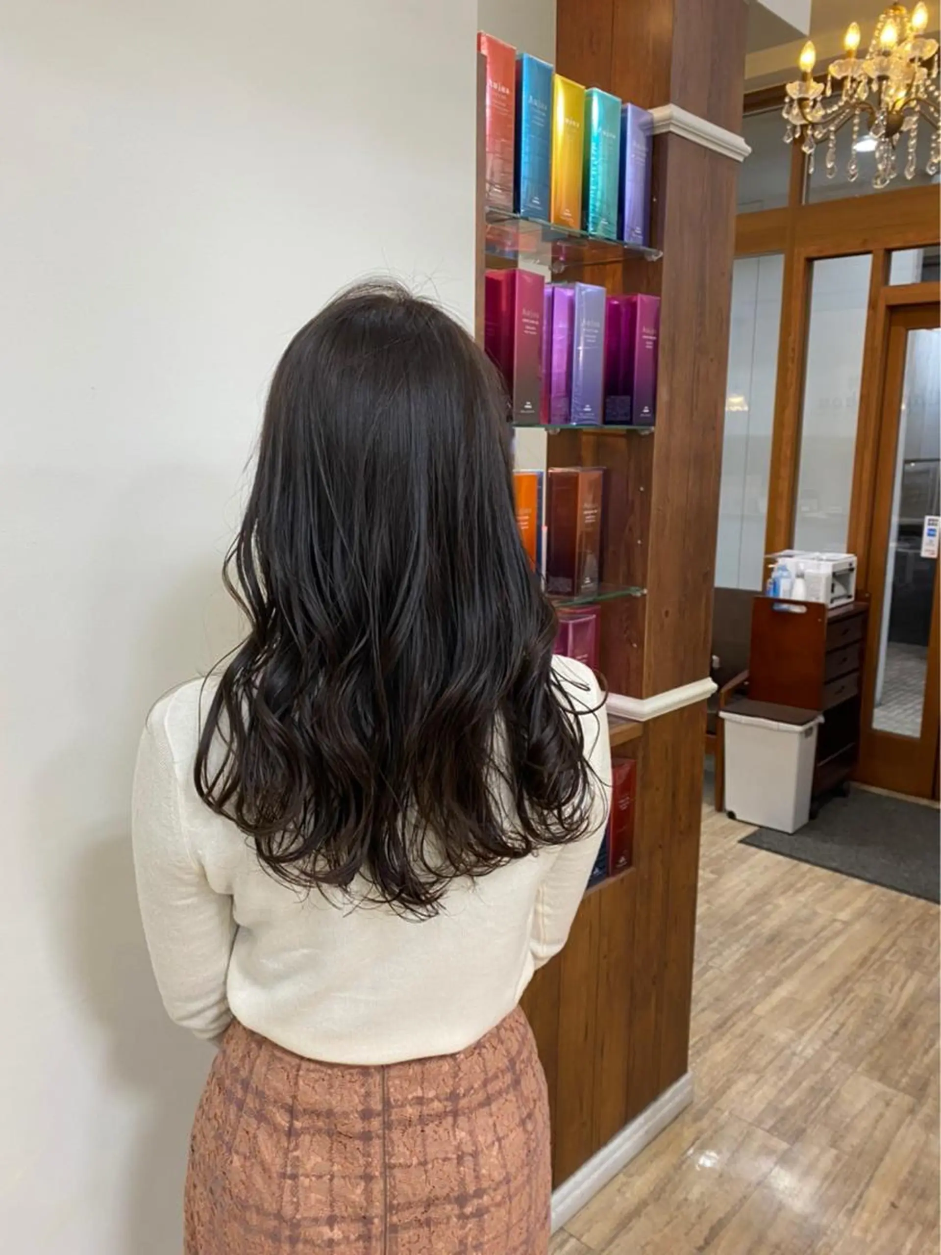 ロング 尾崎 優也のヘアスタイル