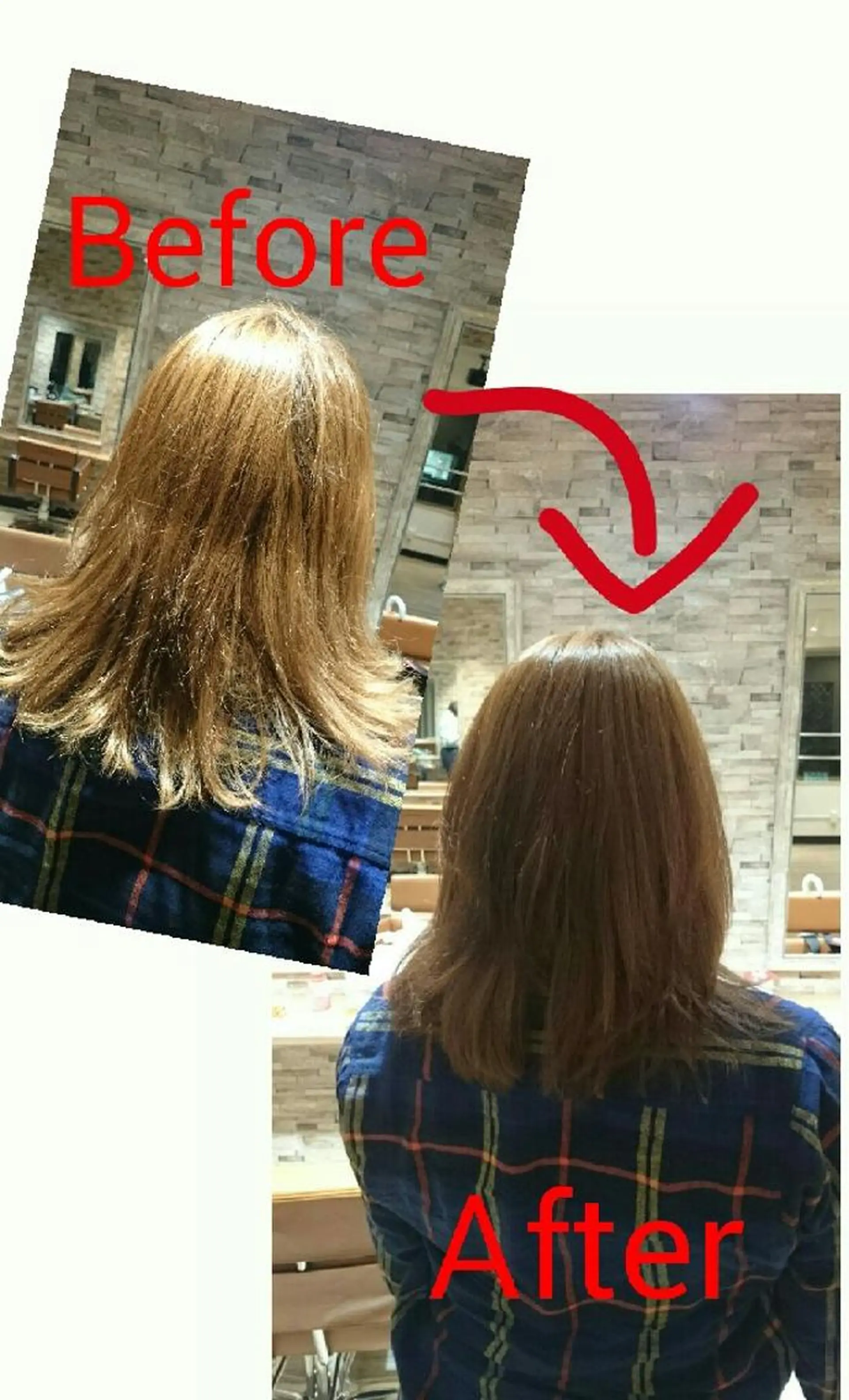 セミロング カラー SAI hairgardenのヘアスタイル