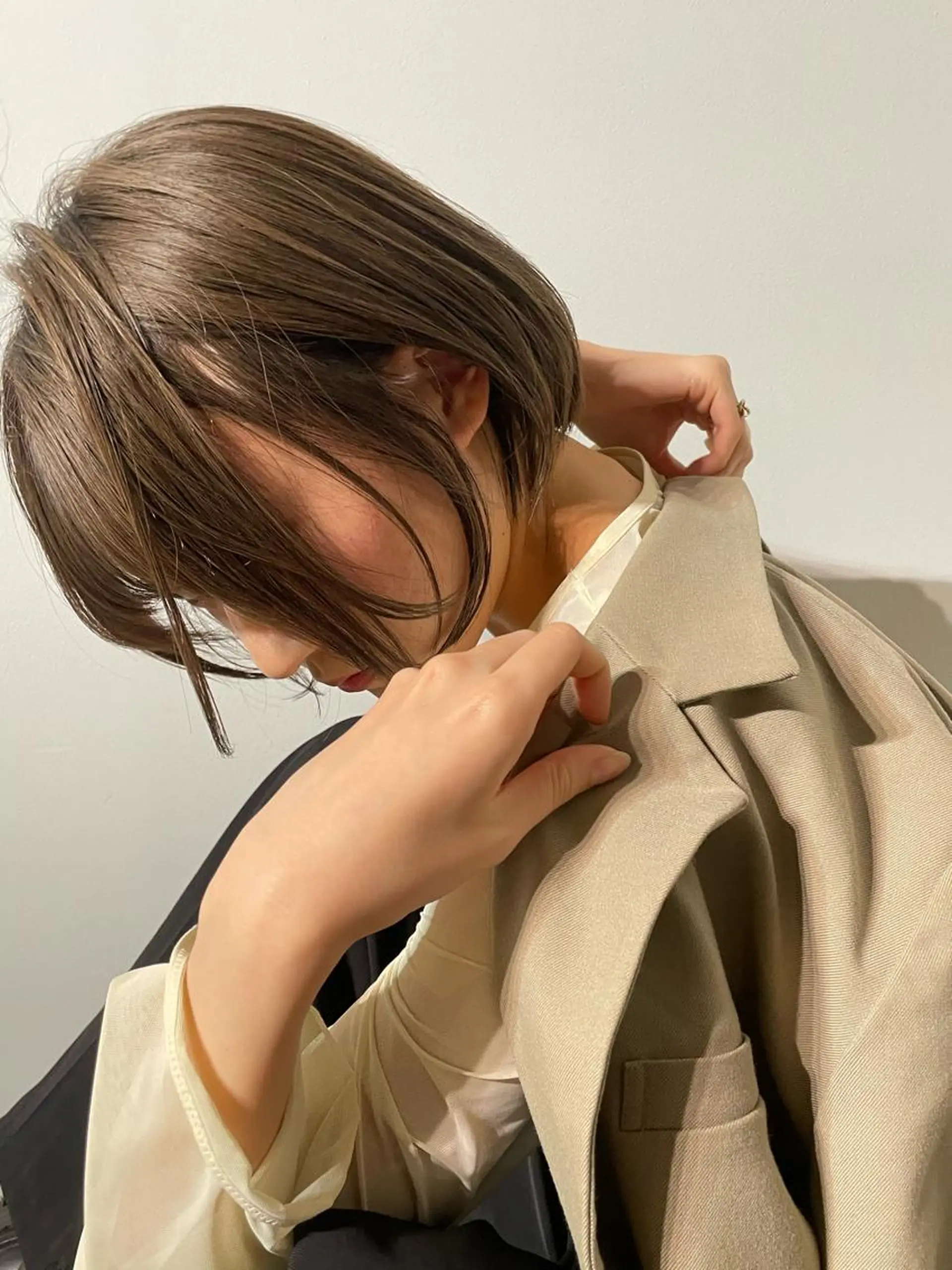 ショート カラー ヘアアレンジ キッズ マツエク・マツパ アイブロウ 透明感カラー/推しカ ラー☁️JURAのヘアスタイル