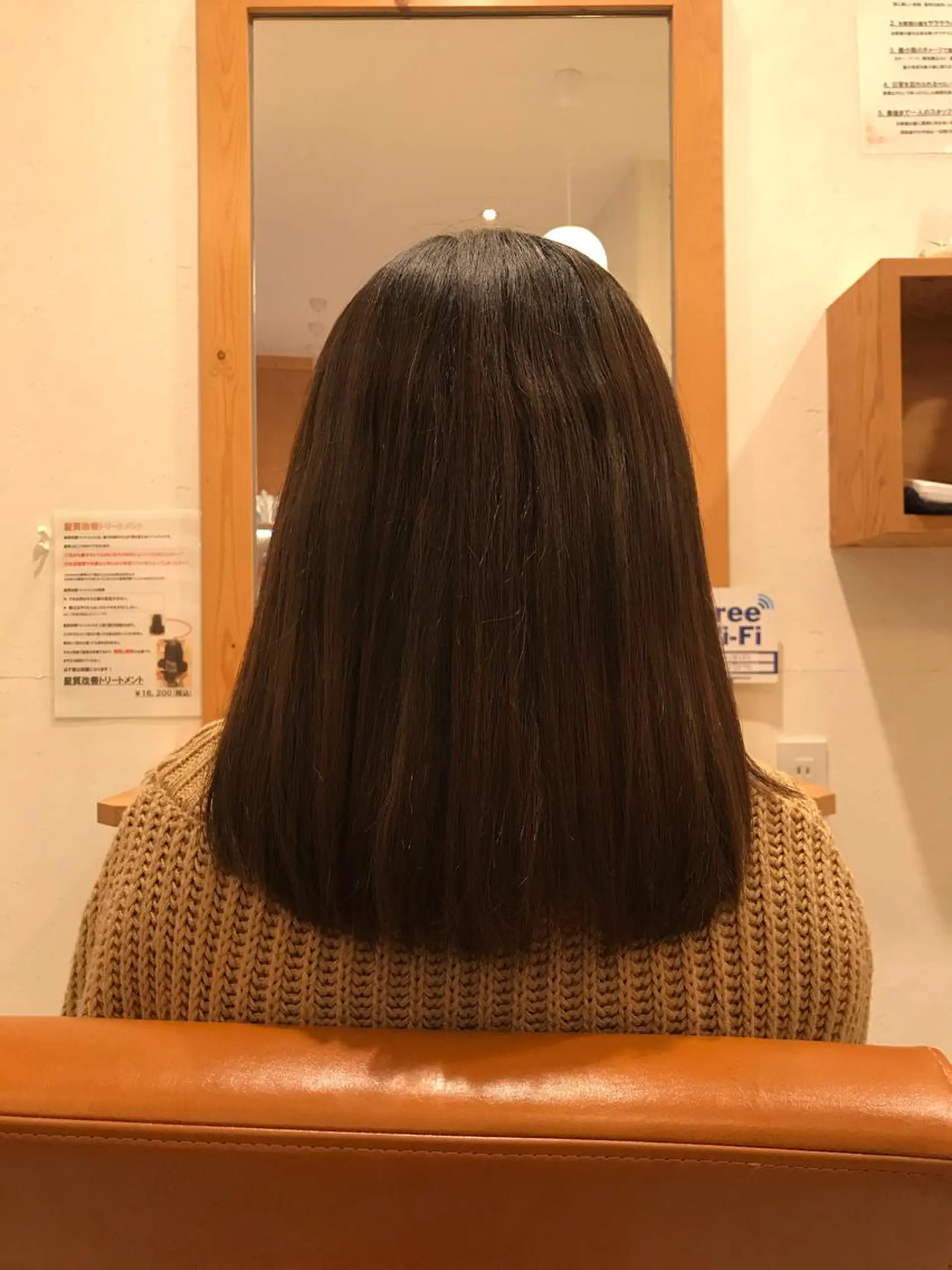ミディアム カット トリートメント TELA HAIR 幕張本郷店　千尋のヘアスタイル