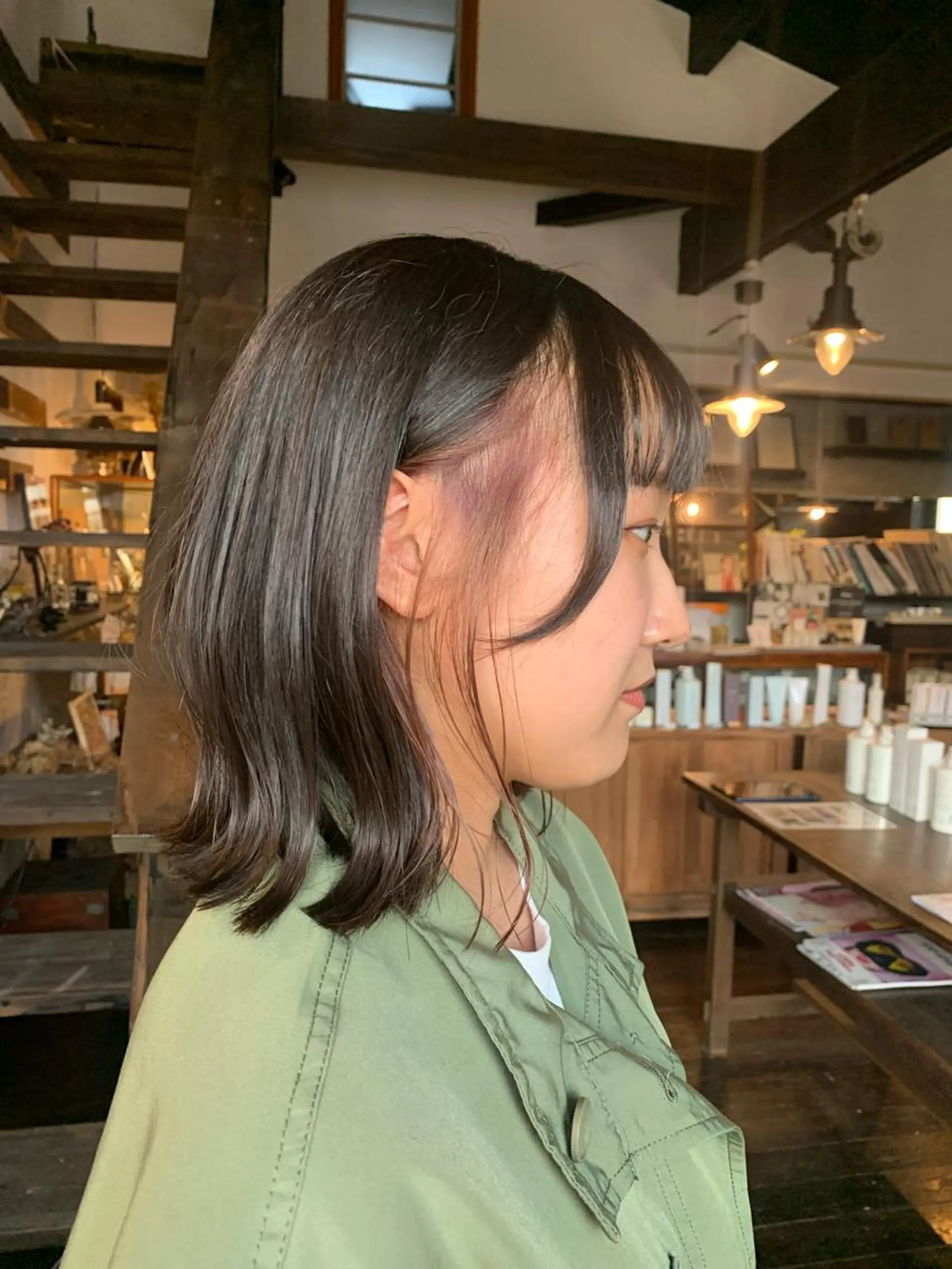 ショート カラー カット ヘアカラー トリートメント …a みおのヘアスタイル