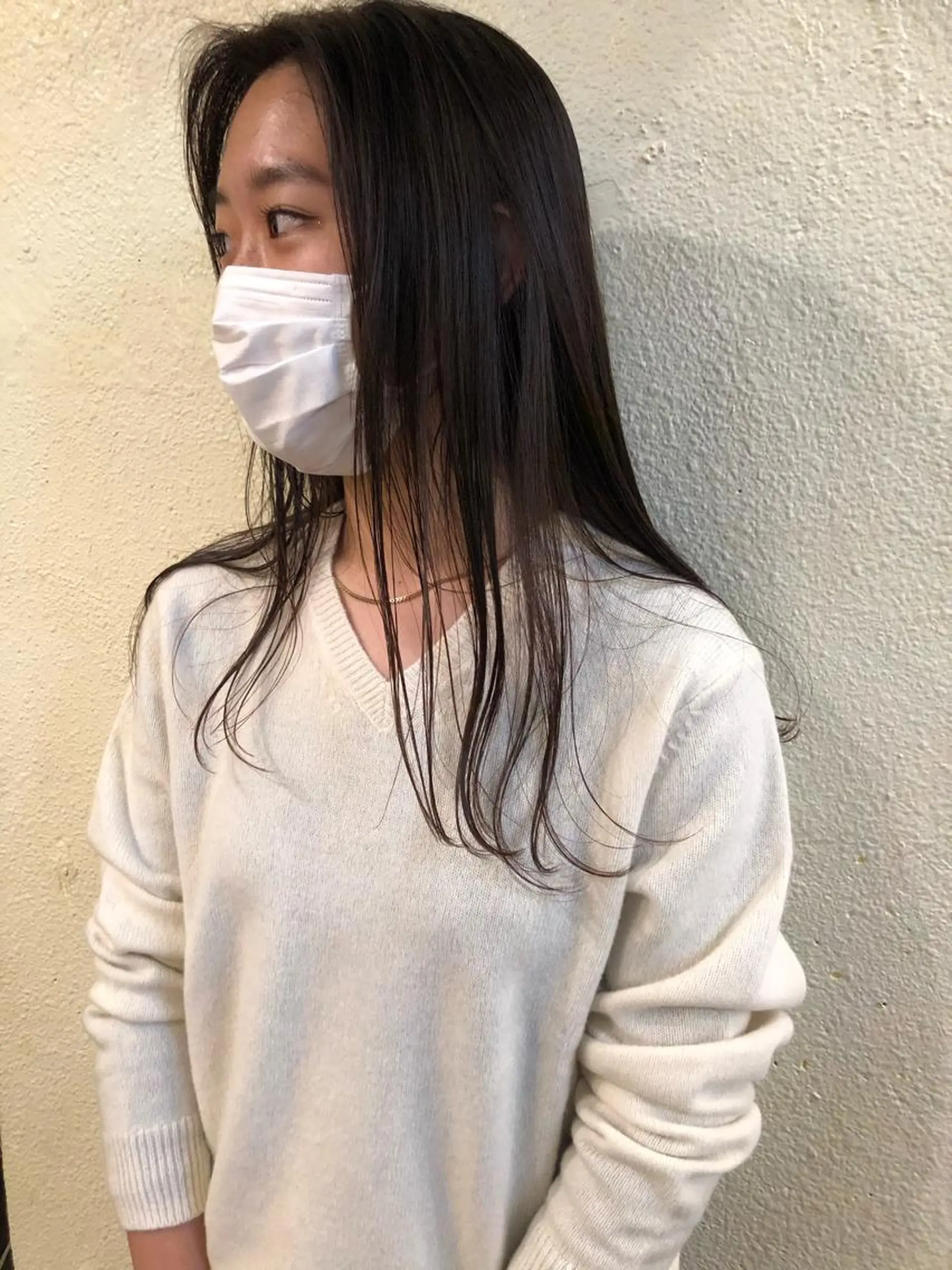 カラー ブリーチカラー🎀 韓国風/寺門美優のヘアスタイル