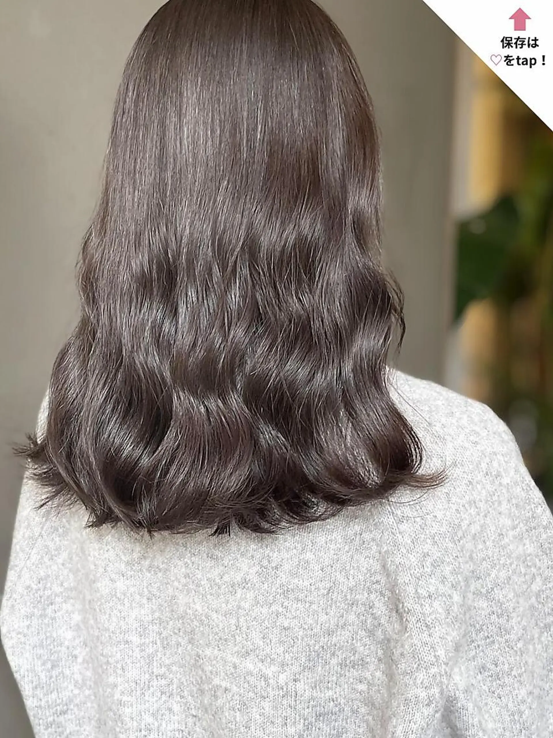 セミロング カラー ベージュカラー ブリーチ ブリーチなしカラー オリーブベージュ 髪質改善 TIGRE tenjinのヘアスタイル