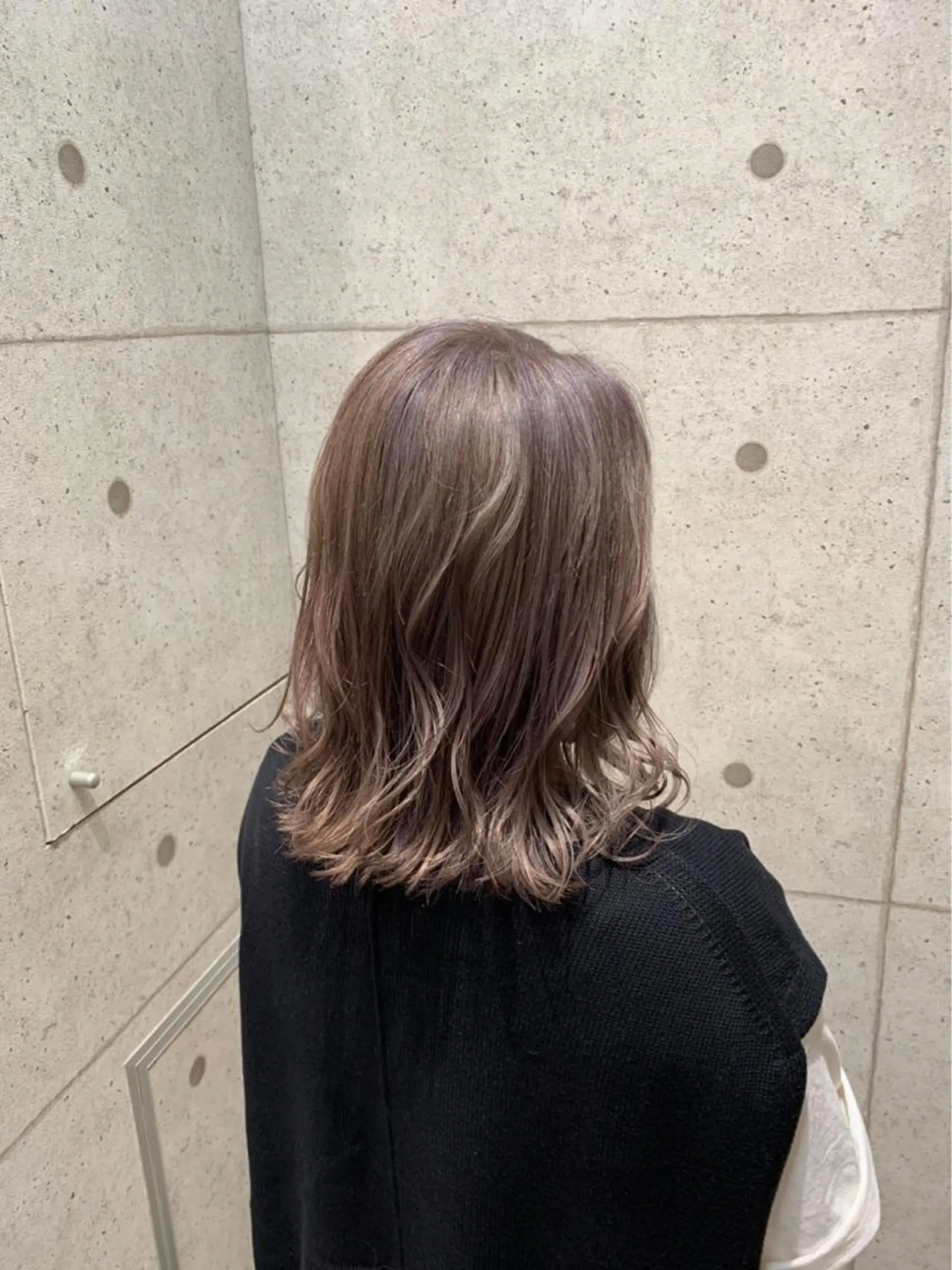 カラー ベージュカラー グレージュ 藤田 清志のヘアスタイル