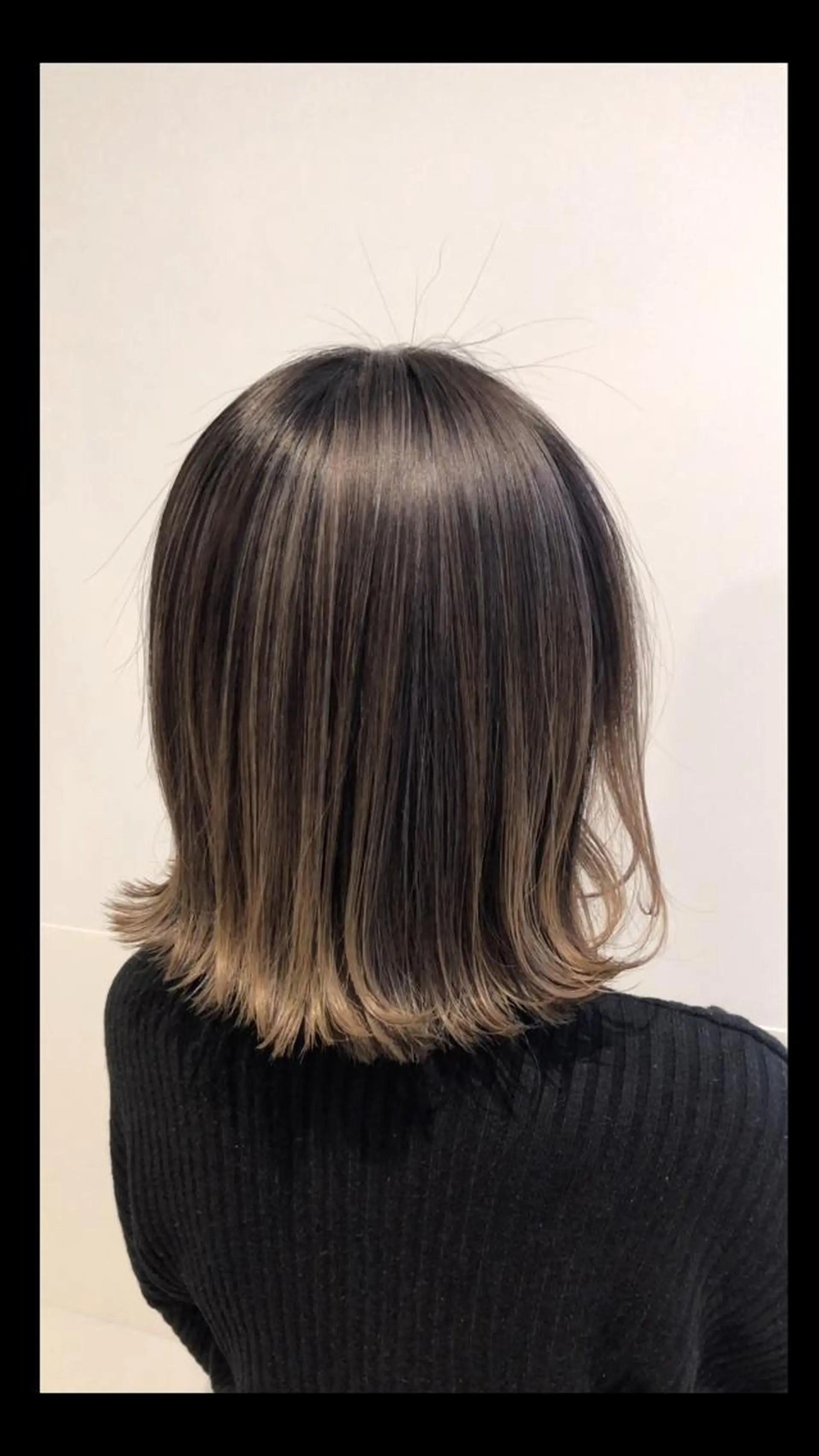 ミディアム カラー 髪質改善/顔まわり 石原のヘアスタイル