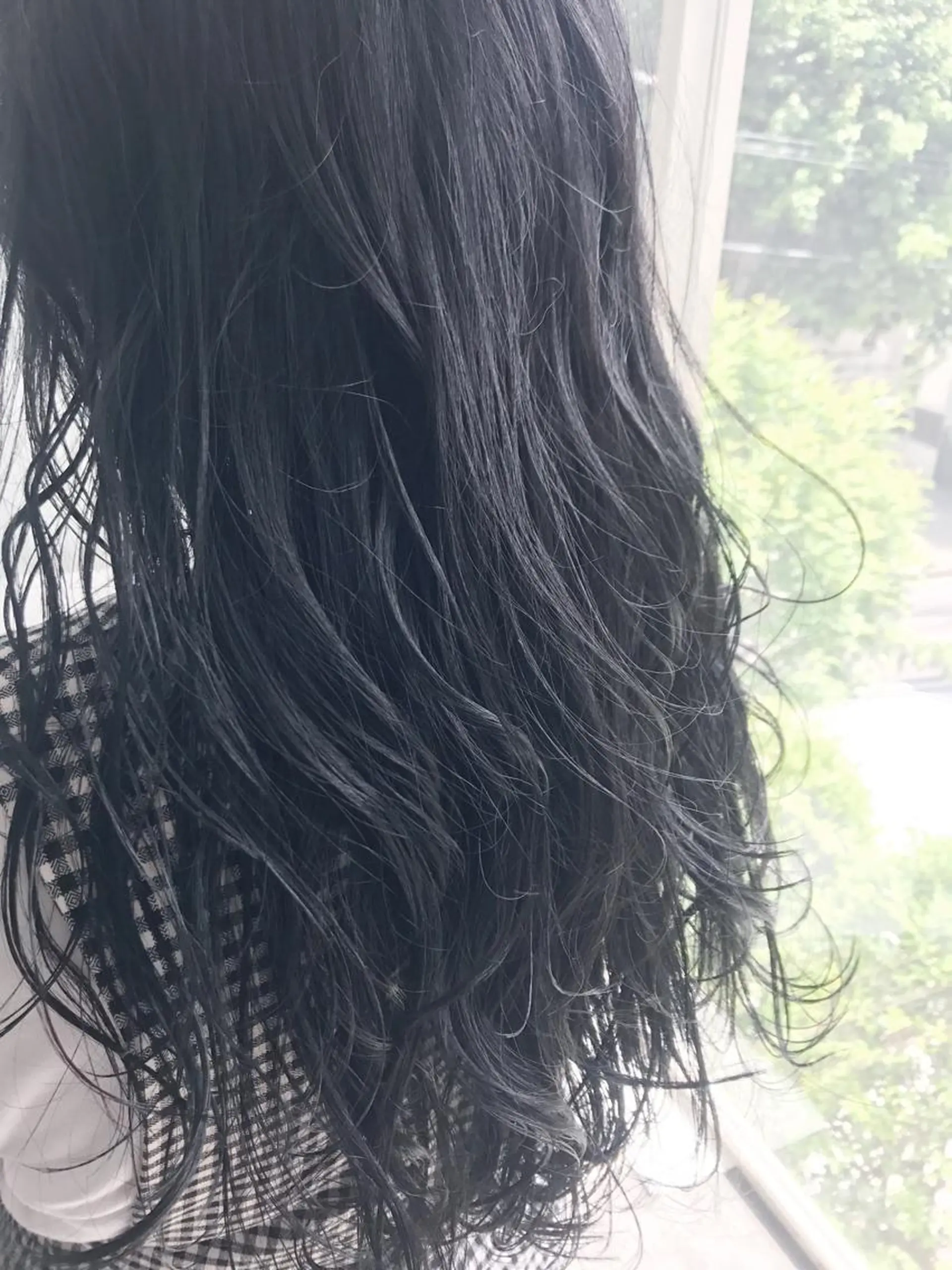 ロング カラー 黒髪 ブルーカラー ブルージュ DUMBO所属・【完全マンツー 恵比寿】佐藤 翔のヘアスタイル