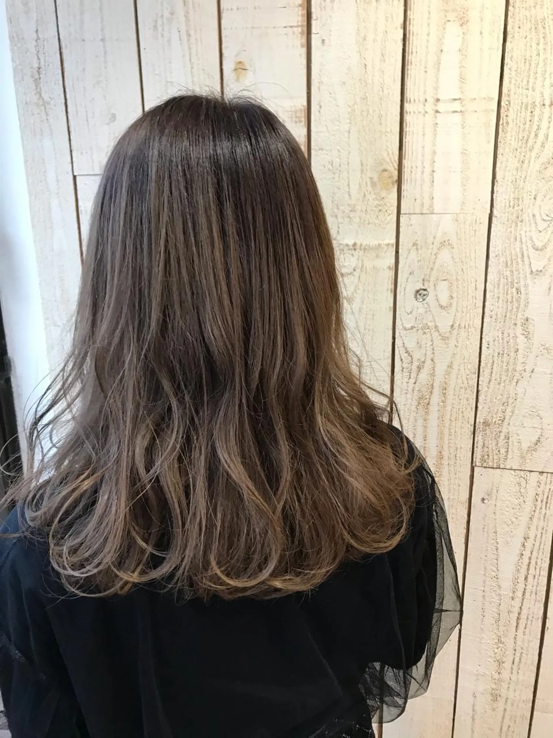 ロング 福田 ジュンキのヘアスタイル