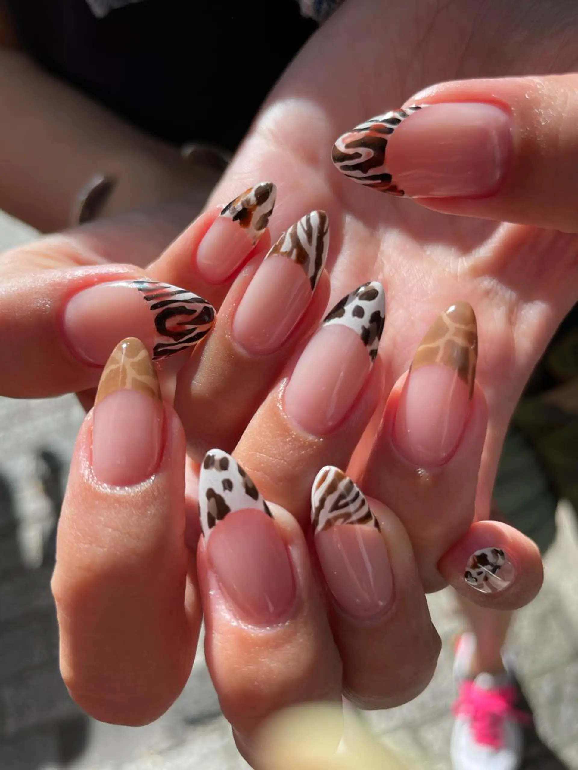 ネイル アニマル柄 MH_ Nailのネイルデザイン