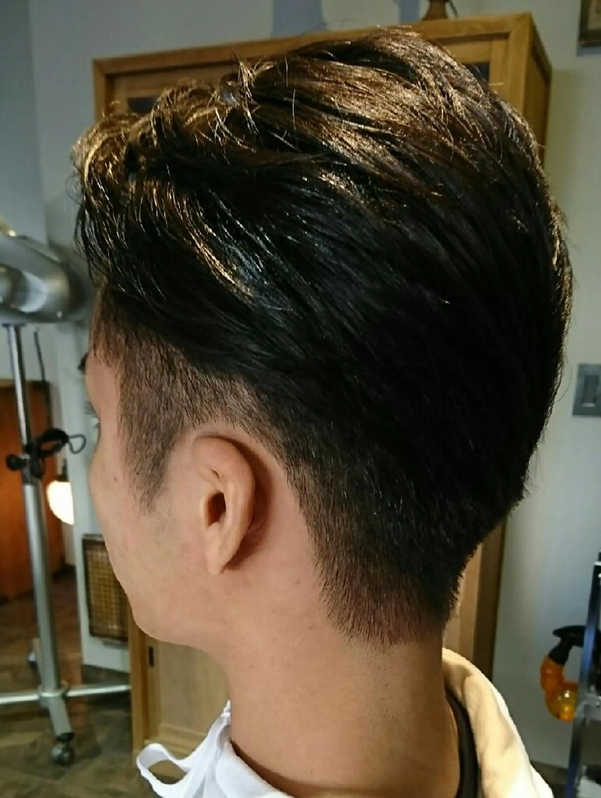 メンズ ショート フェードカット 川端 智治のヘアスタイル