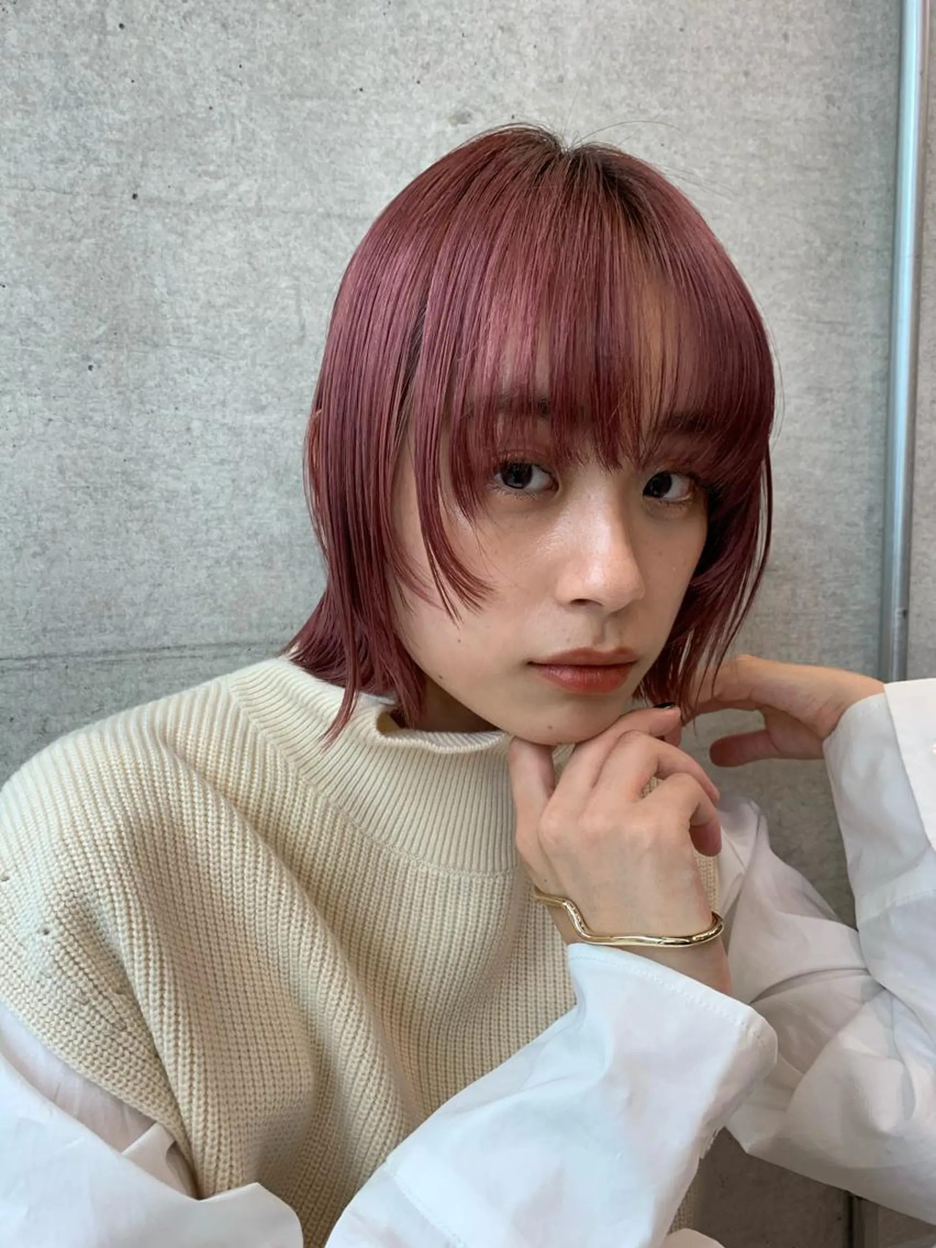 ミディアム オシャレ髪✔️ 店長オオキアキヒロのヘアスタイル