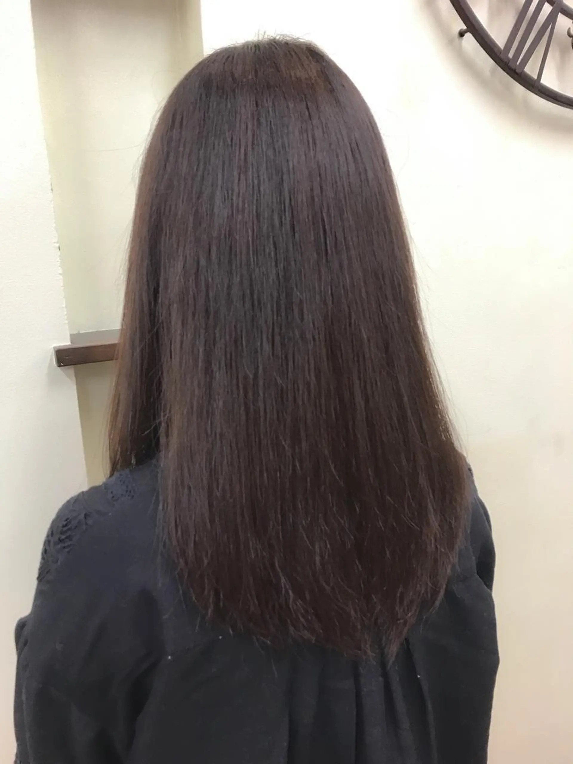 ロング カラー パーマ ブリーチでもできる 縮毛矯正相原慎🌈のヘアスタイル
