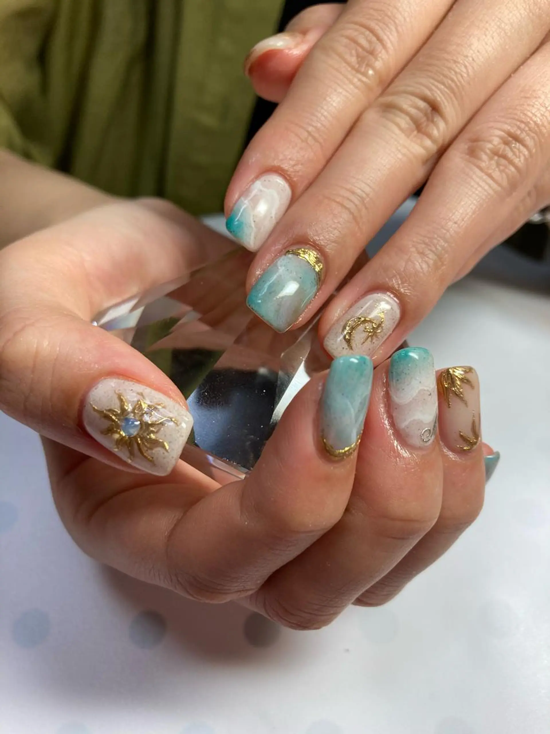 ミディアム ネイル nail yukkoのネイルデザイン
