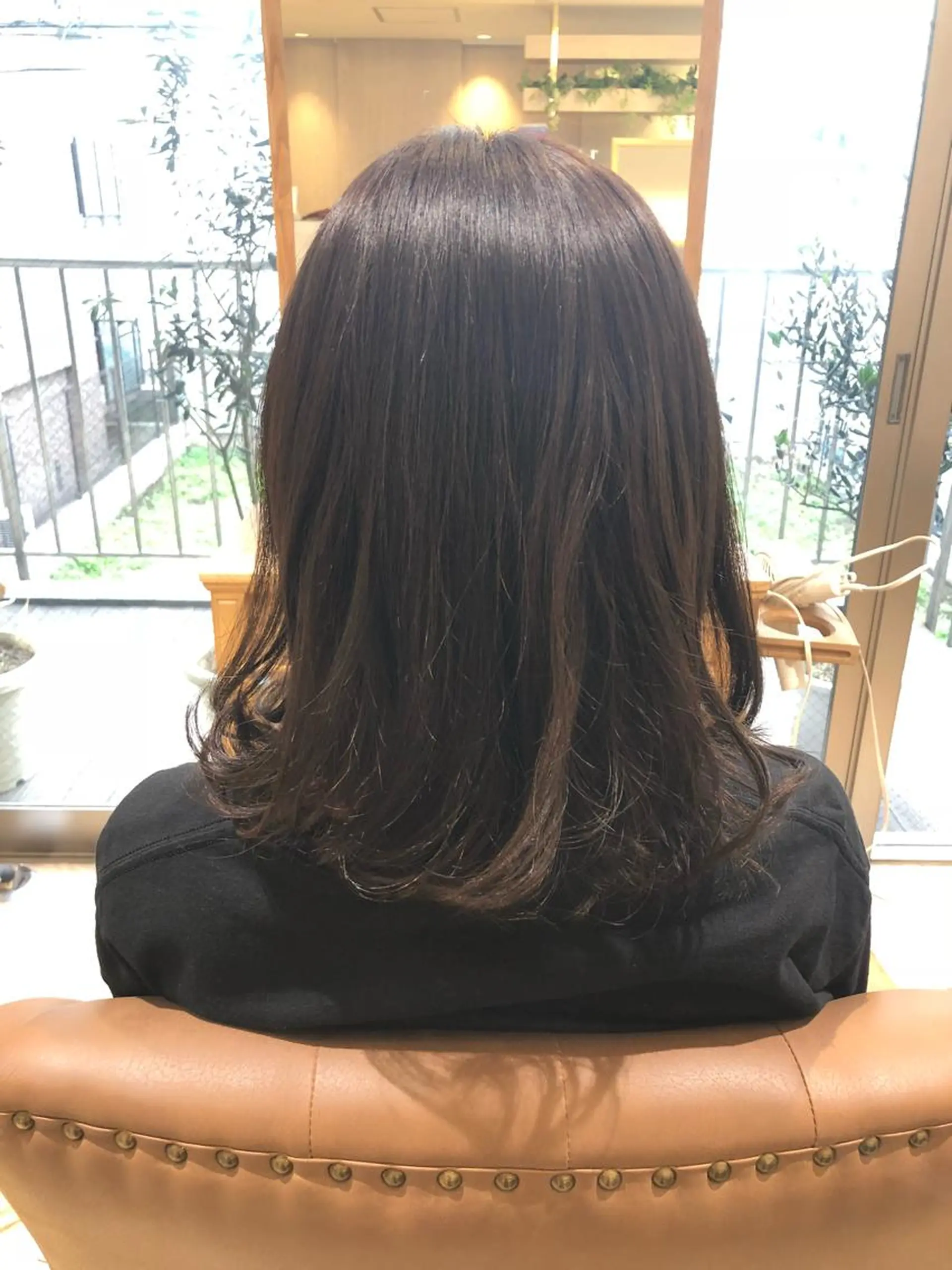 ミディアム カラー ベージュカラー イルミナカラー 佐川 友里のヘアスタイル