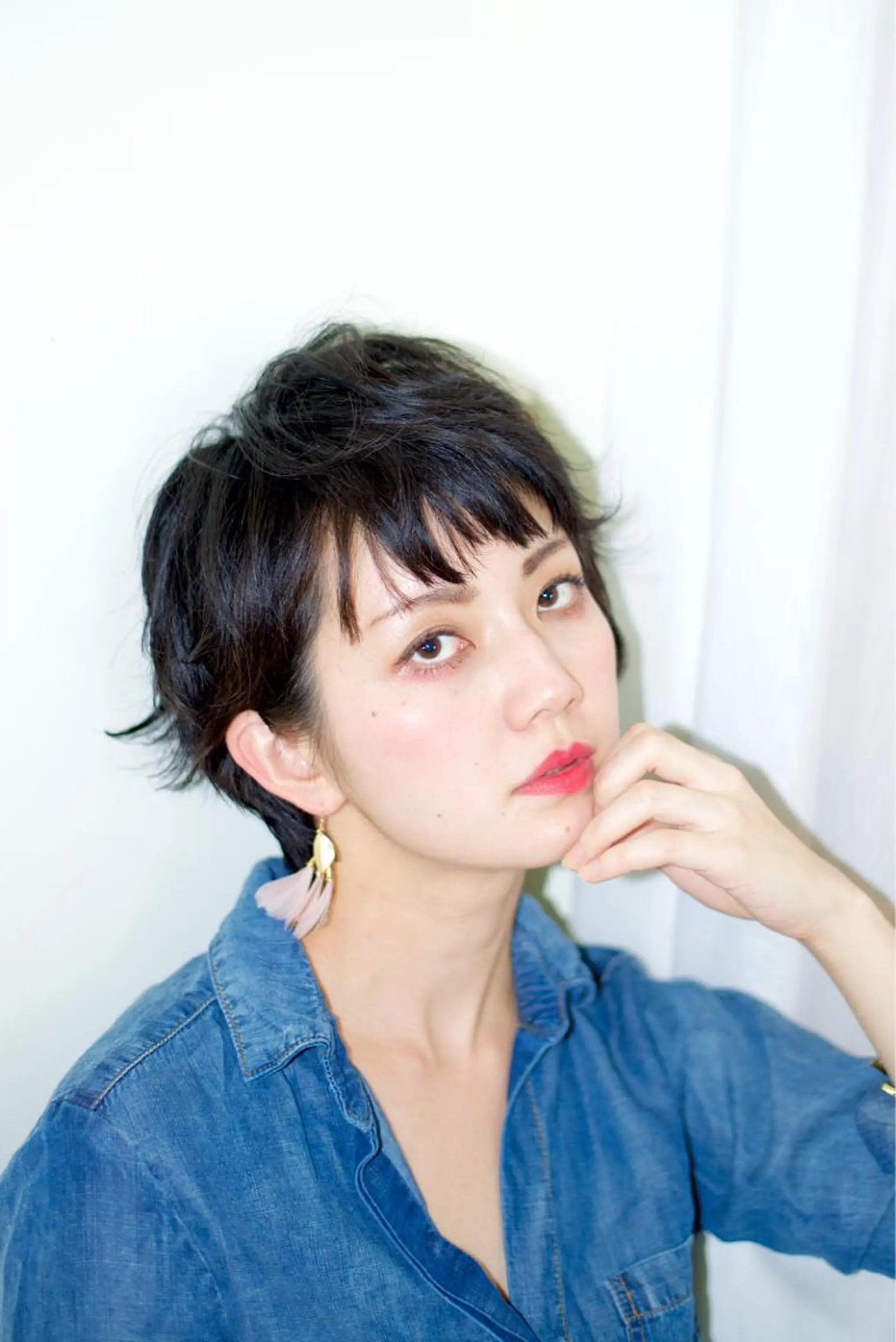 ショート パーマ 【白髪ぼかし 専門GBG】自由が丘のヘアスタイル