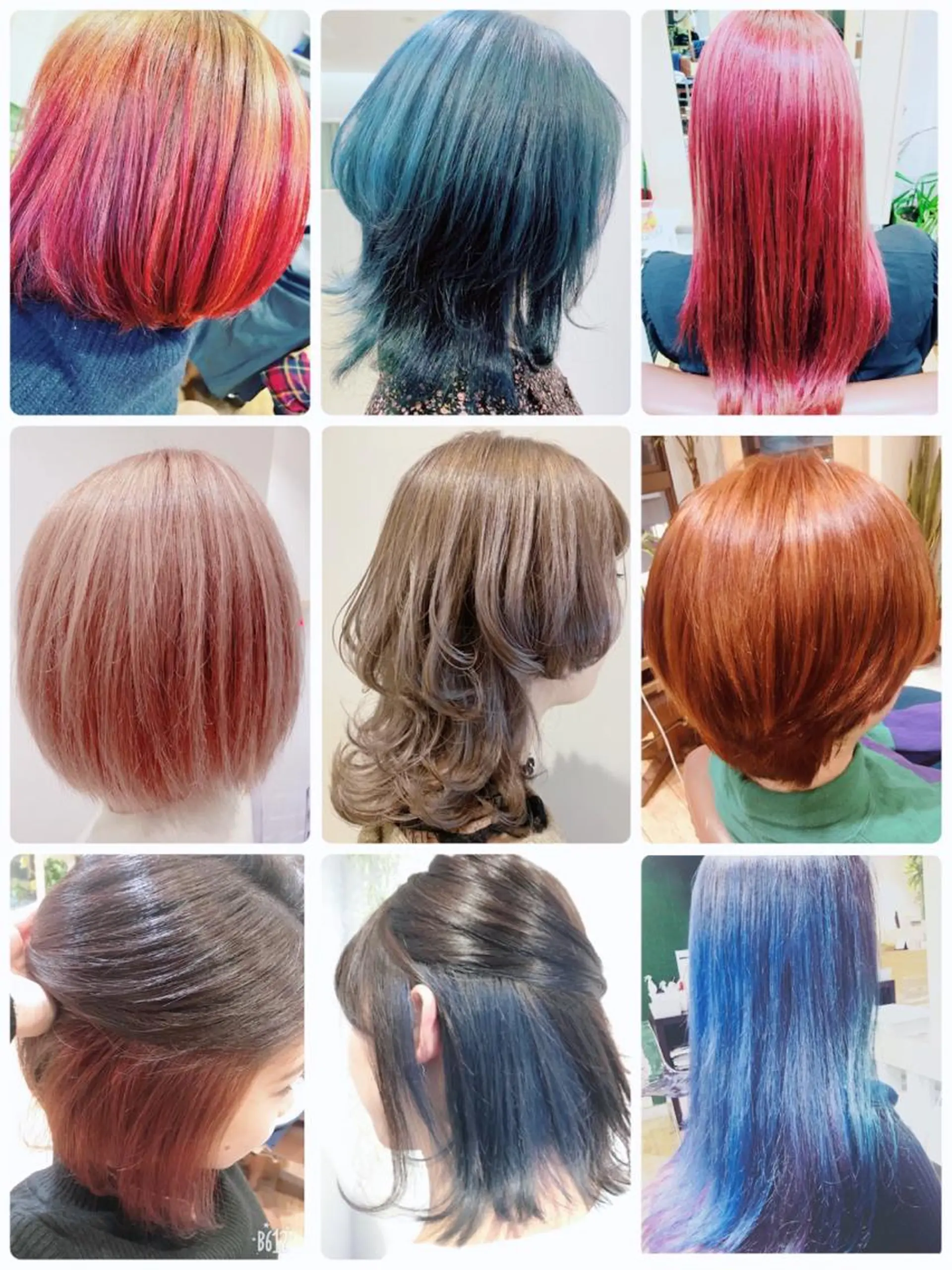 ミディアム カラー ヘアカラー トリートメント 🌹艶髪カラー🌹 津田晴加【西荻窪】のヘアスタイル