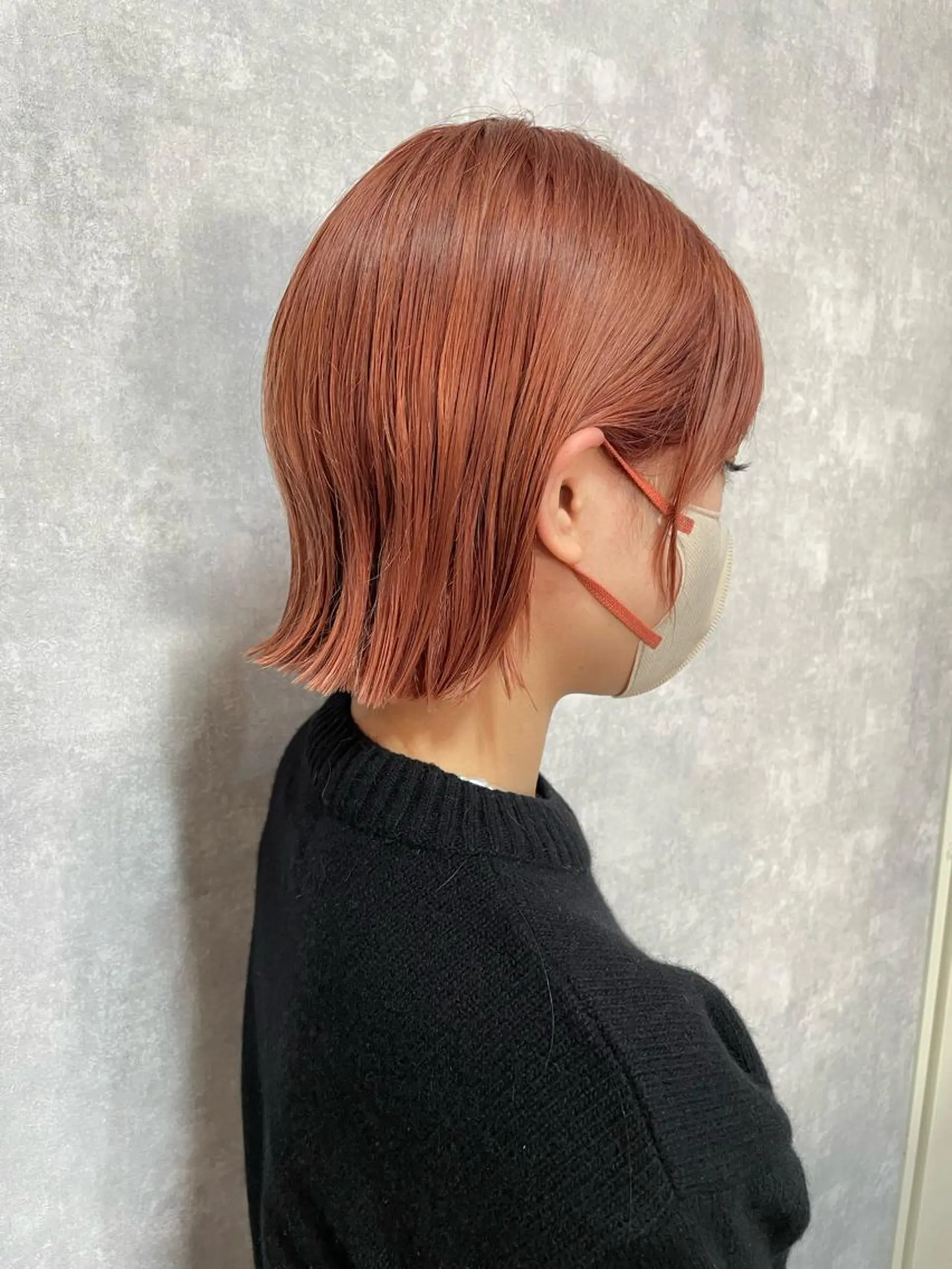 ショート 切りっぱなしボブ ショートボブ ハンサムショート 丸みショート アッシュ カット ヘアカラー トリートメント モテ髪/ボブ/ショー ト/アダチフウトのヘアスタイル