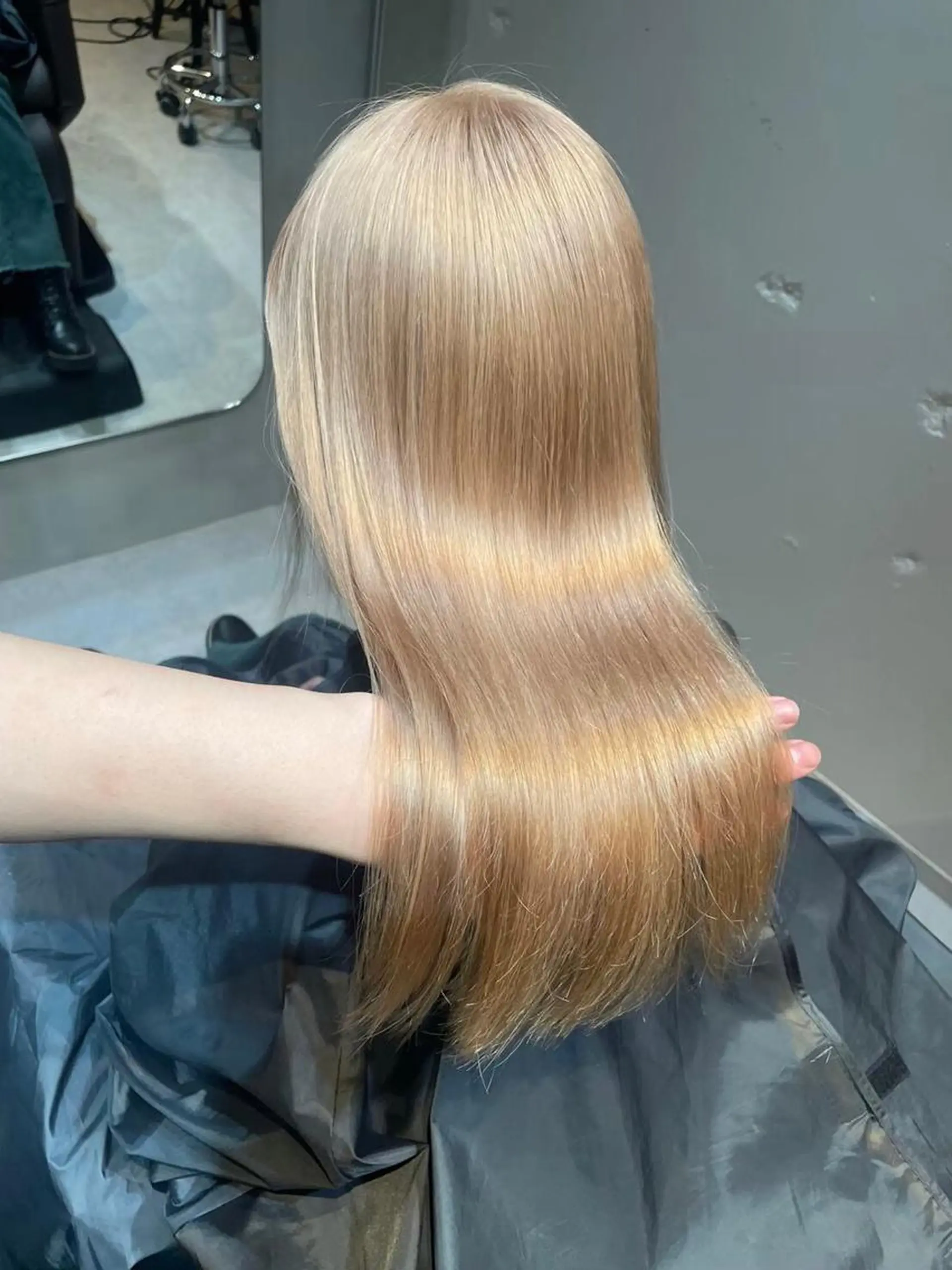 ロング カラー 🩵レイヤー✖︎ 髪質改善🩵リョウヤのヘアスタイル