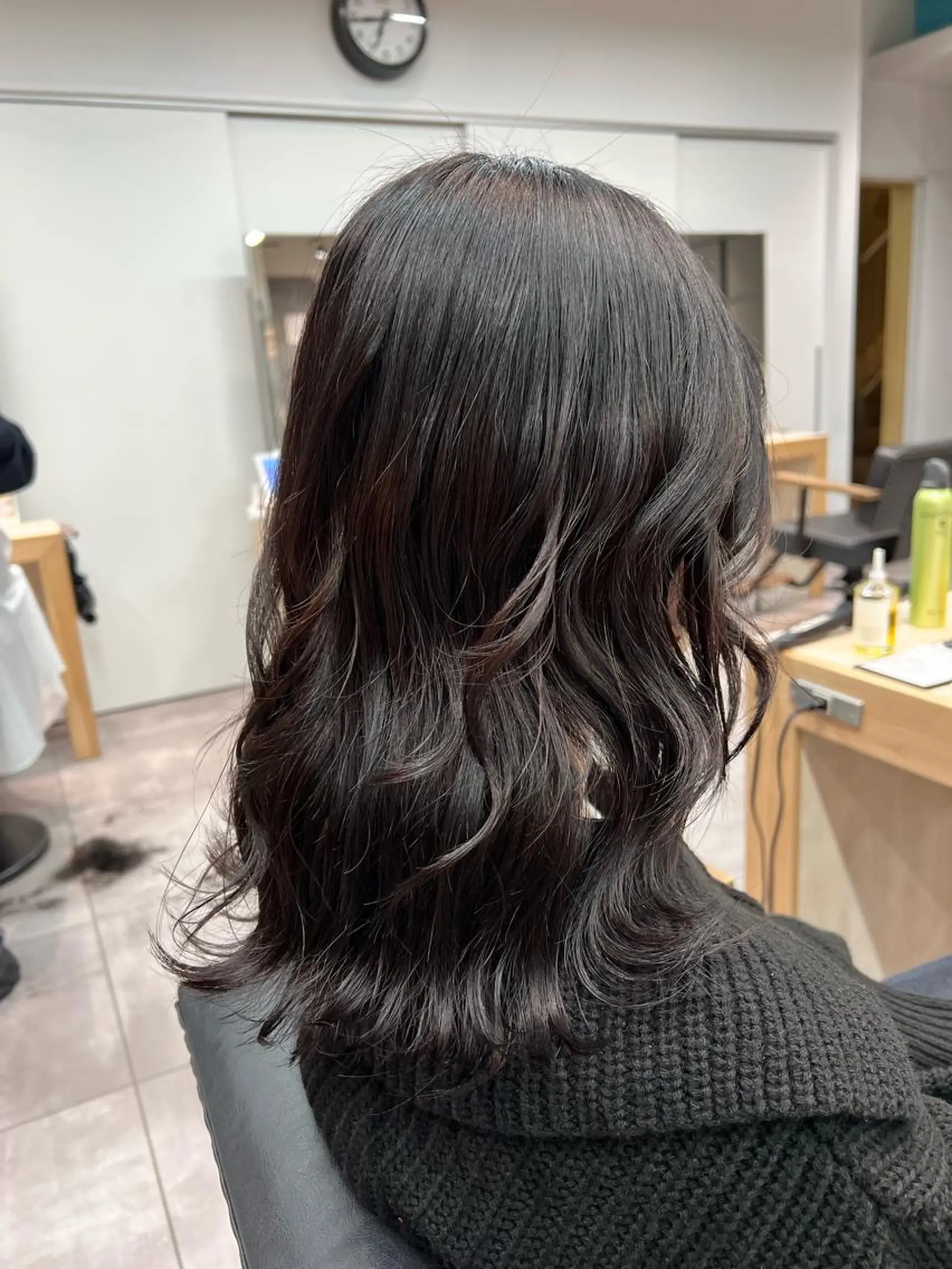 セミロング カラー 🌞レイヤー×カラー 前川那津美🌞のヘアスタイル