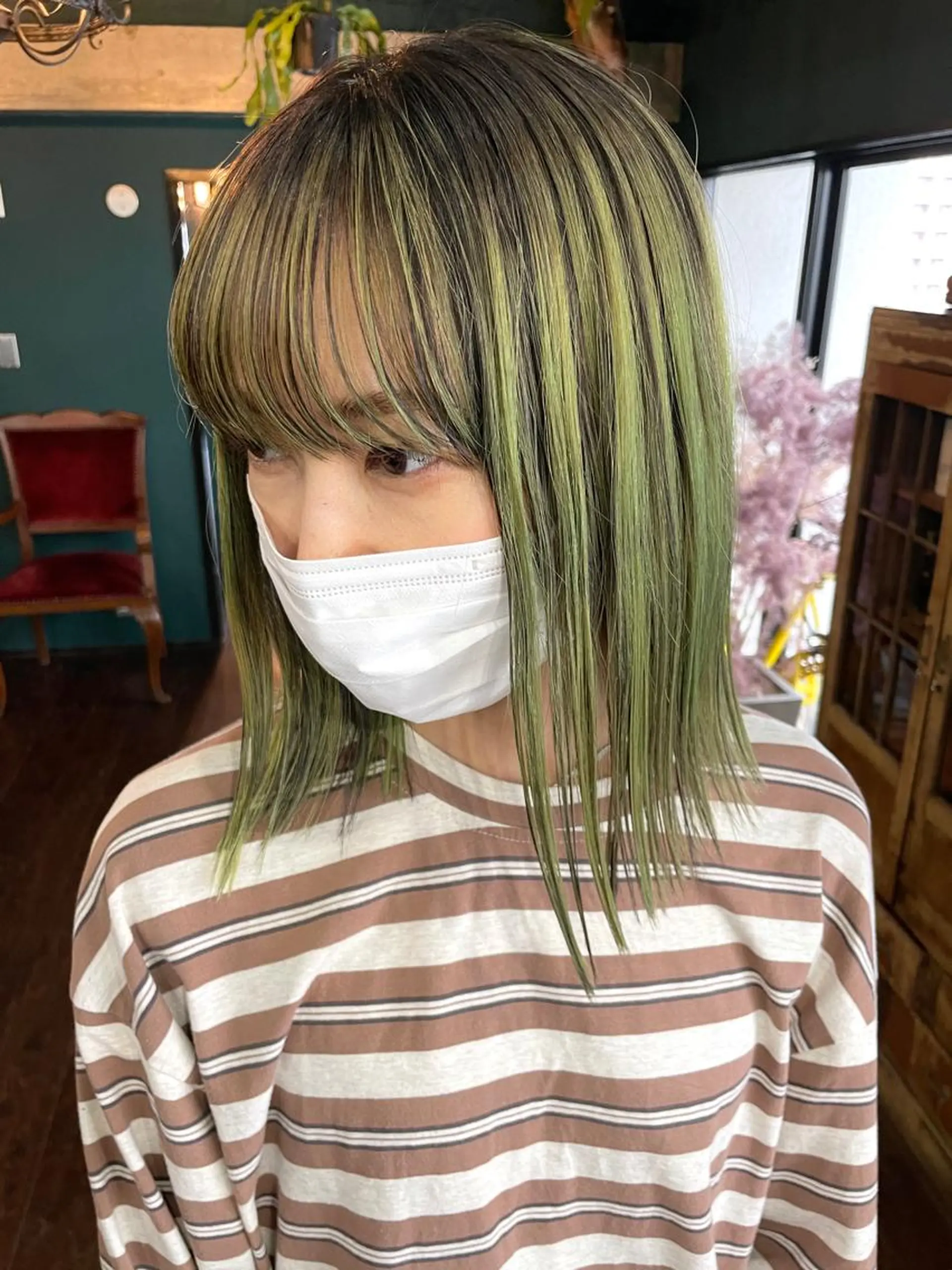 カラー カット ヘアカラー トリートメント vivre libreのヘアスタイル