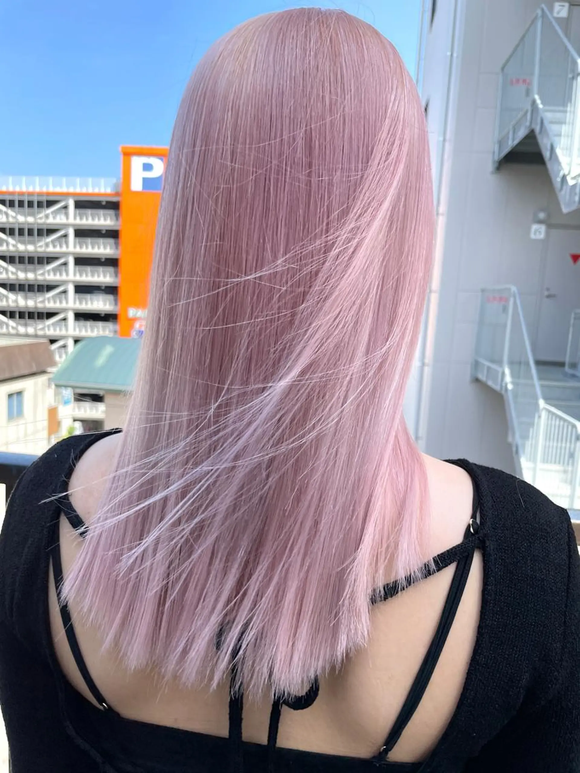 セミロング カット ヘアカラー トリートメント vivre libreのヘアスタイル