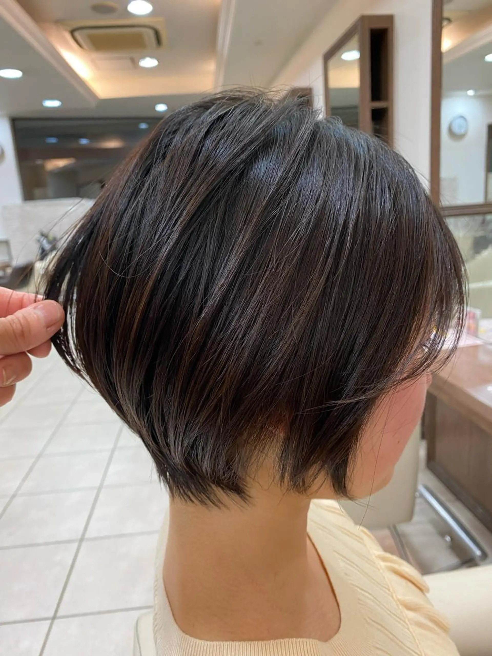 ショート カット ヘアカラー トリートメント 《大人気髪質改善》 プログレス国分寺店のヘアスタイル
