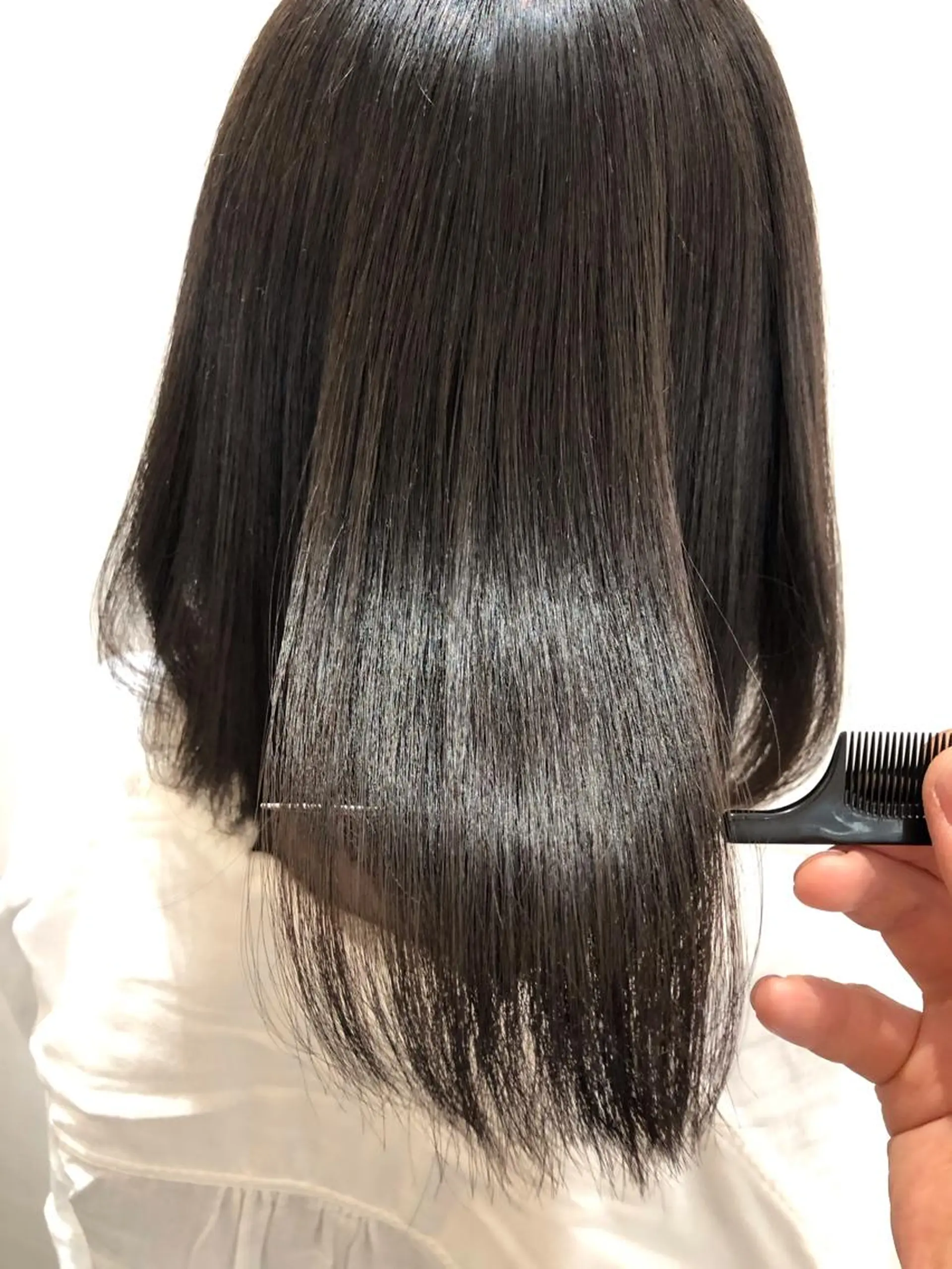 ミディアム パーマ 伸ばしかけ 髪質改善 ストレートパーマ ⚡️メンズ/波巻き/ 片岡篤宣/水戸⚡️のヘアスタイル