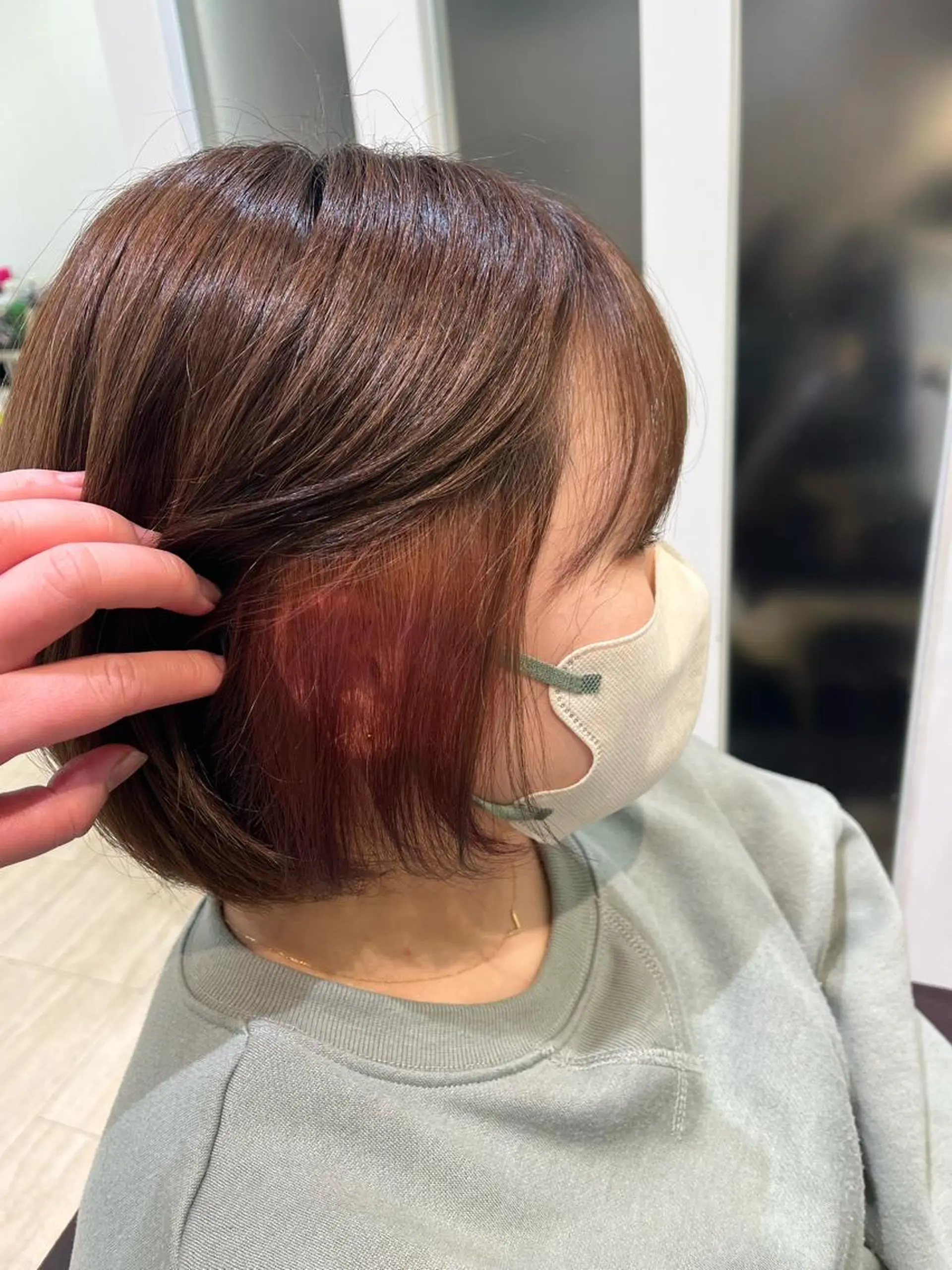 ショート カラー 小林 星稀のヘアスタイル