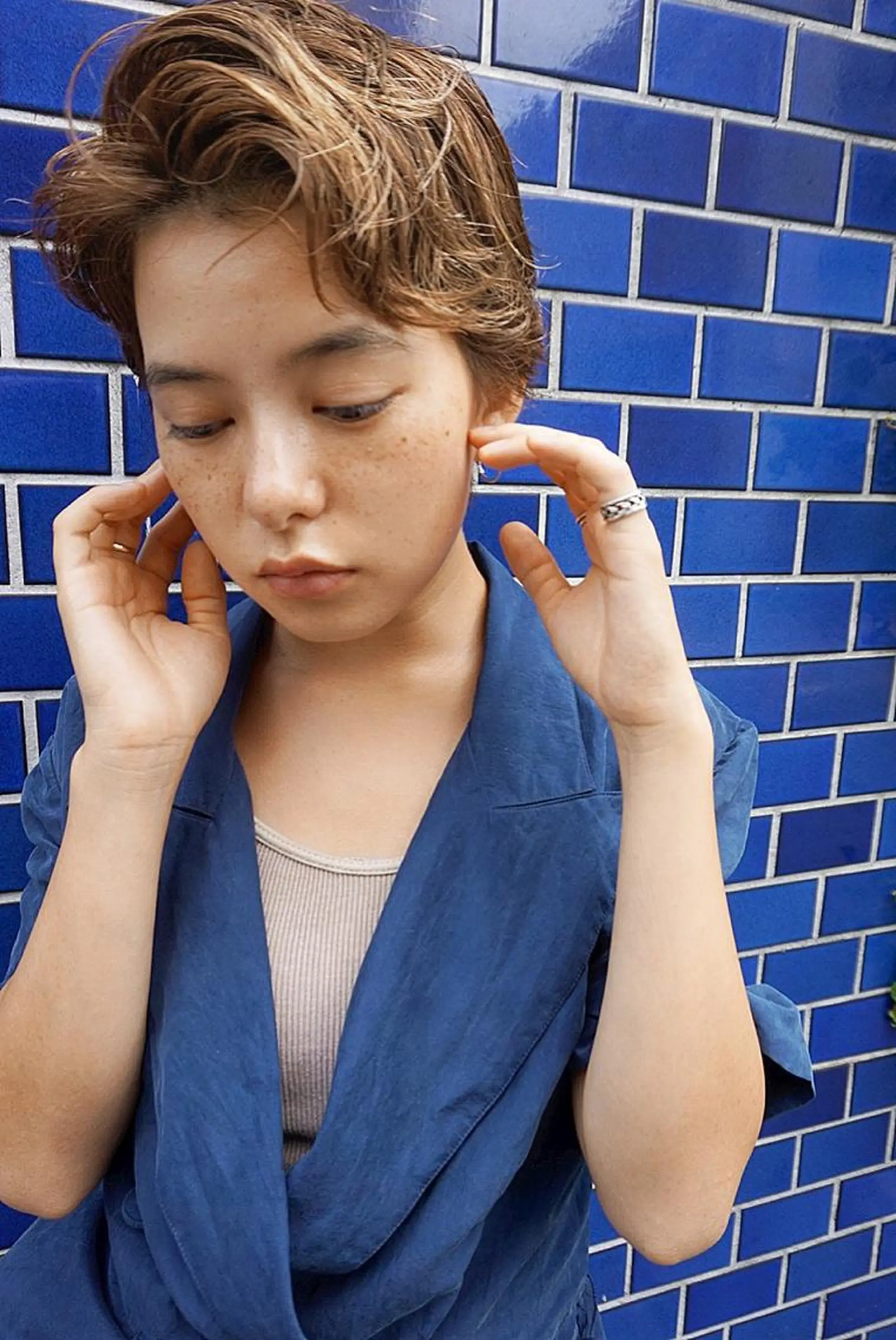 ショート カラー ハンサムショート ショートヘア カット ヘアカラー トリートメント コジマ ダイスケのヘアスタイル