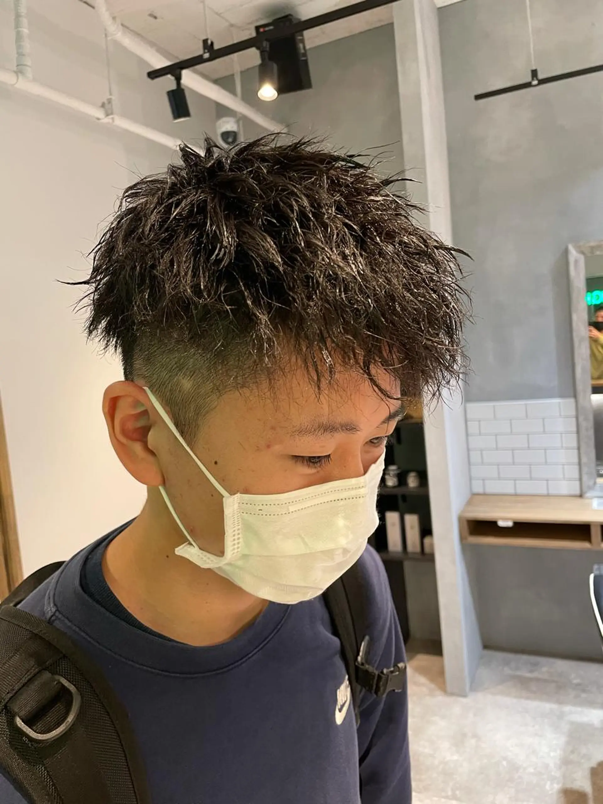 ショート カット パーマ 小村 敏司のヘアスタイル