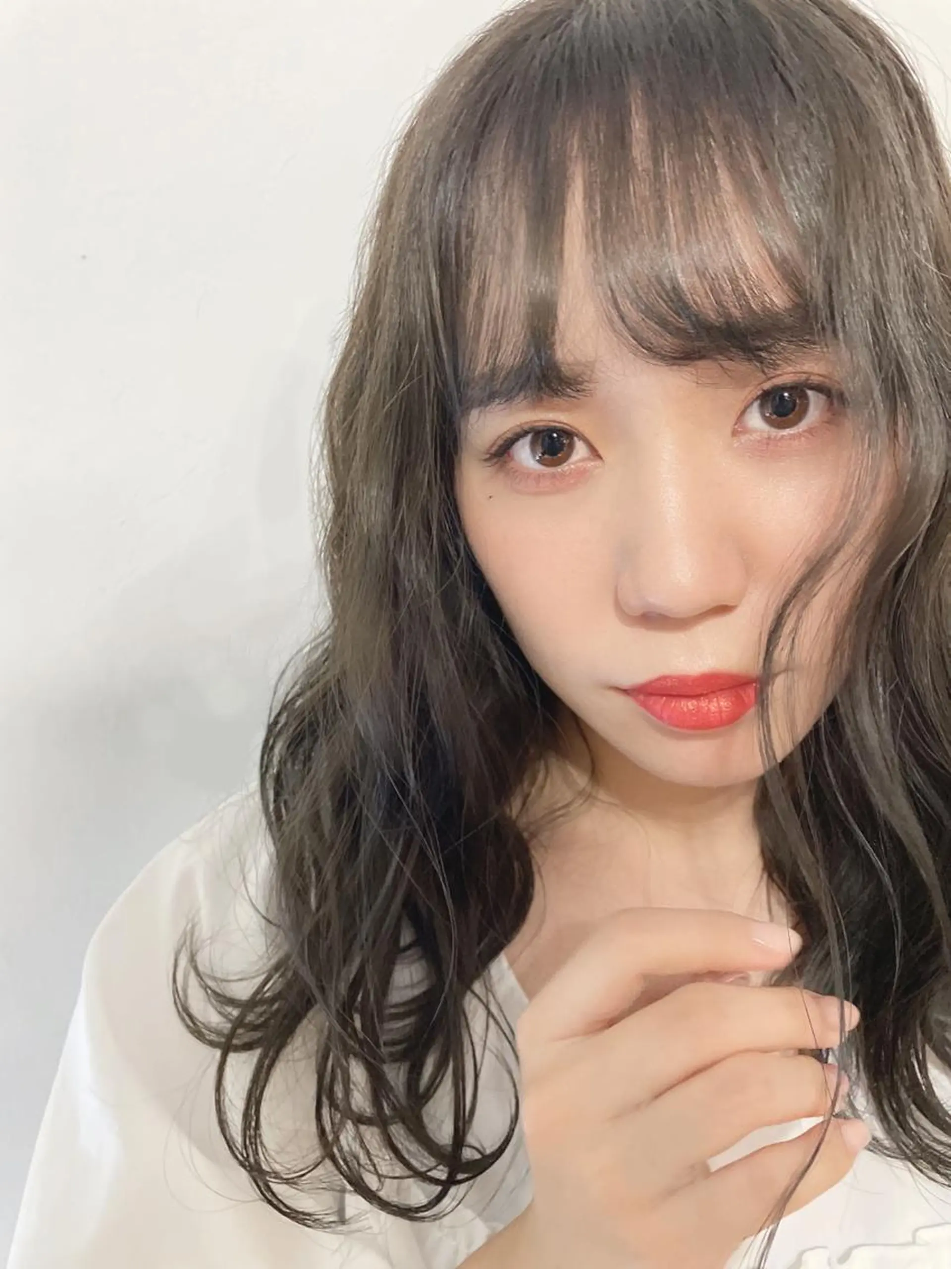 ロング 原木 康臣のヘアスタイル