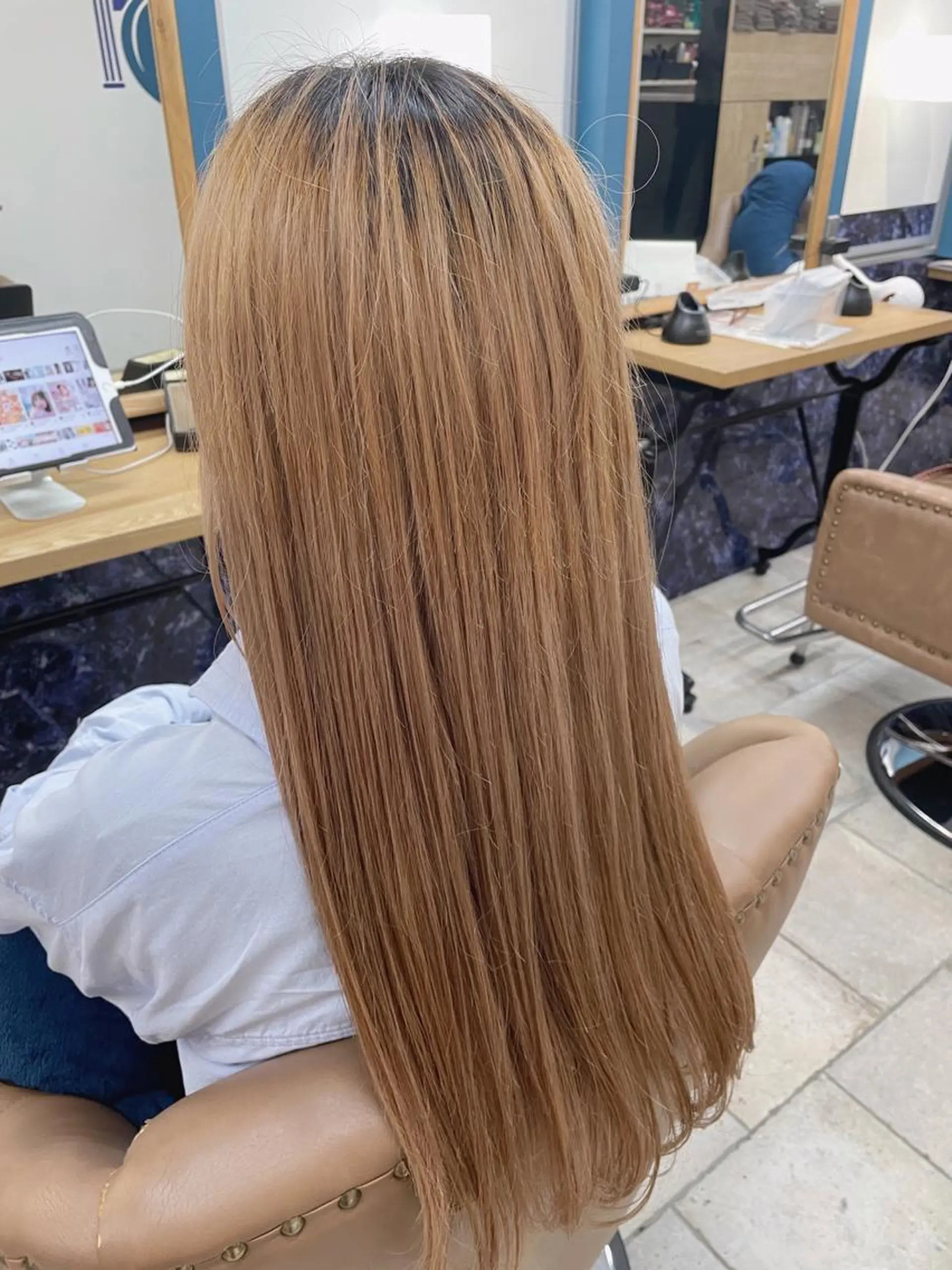 ロング カット トリートメント 🍒透明感カラー/ 艶カラー/さくら🍒のヘアスタイル