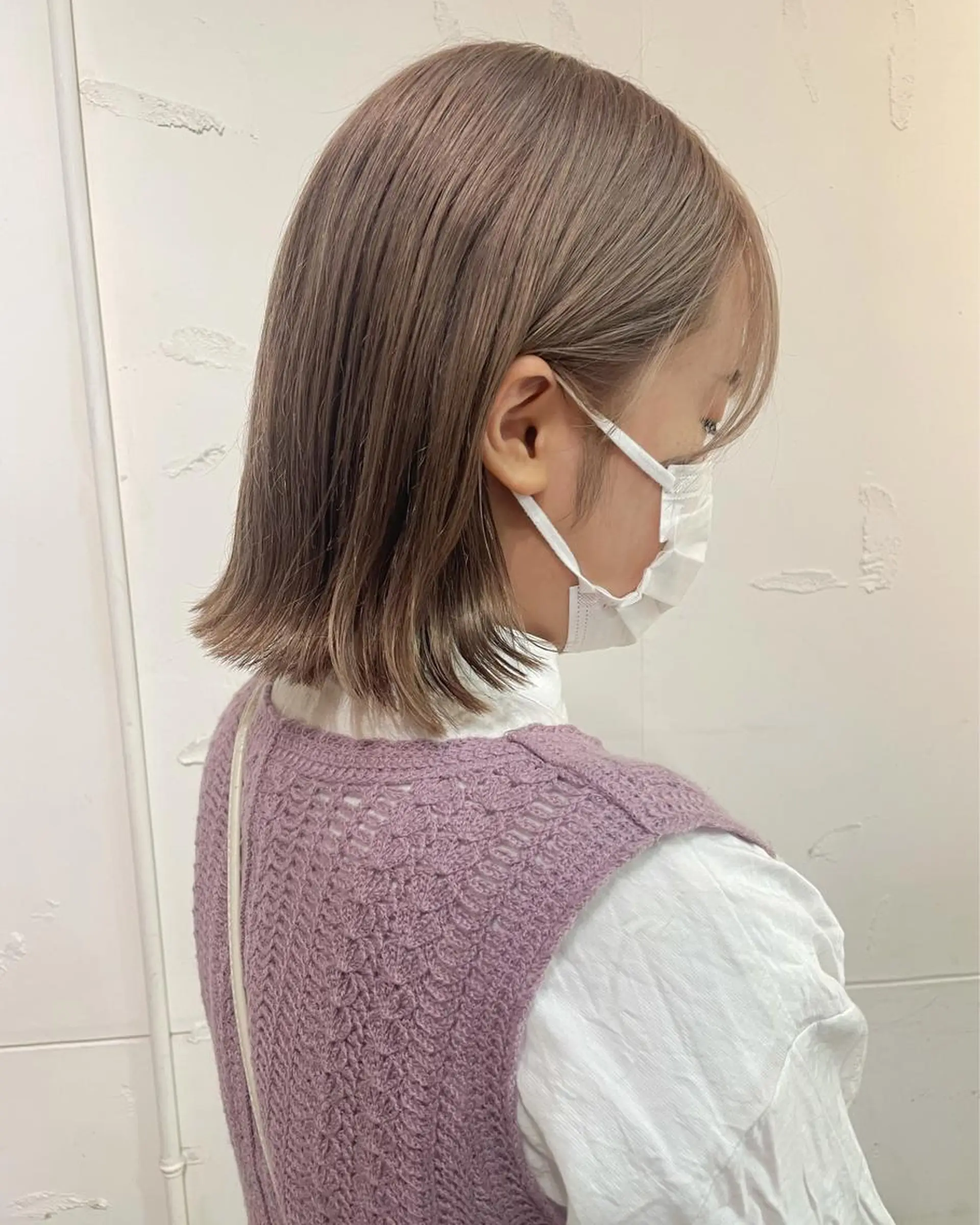ミディアム クスカワ ノリエのヘアスタイル