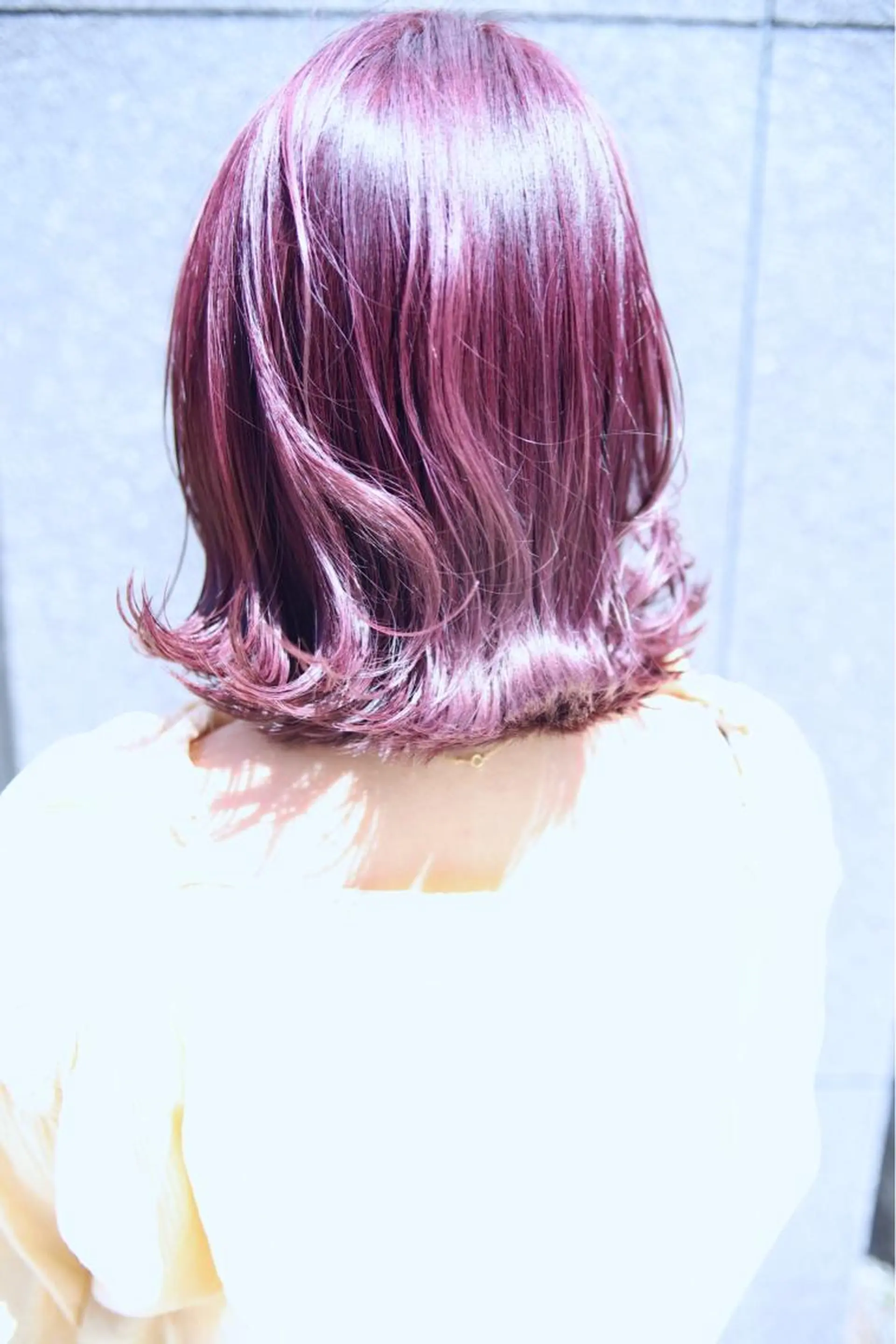 ミディアム 髪質改善酸性縮毛矯正 酸性ストレート◎鈴木のヘアスタイル