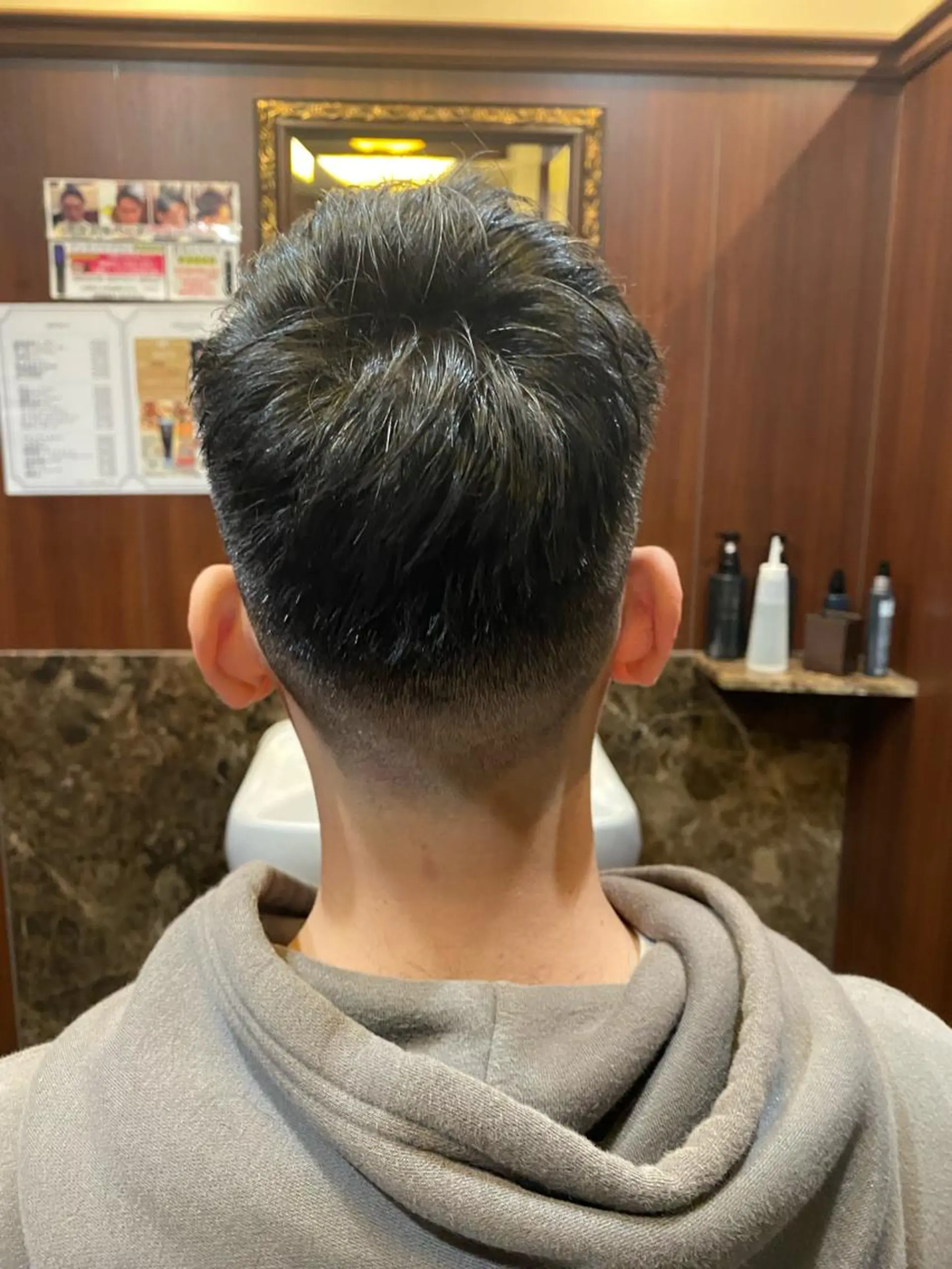 ショート 林田 龍明のヘアスタイル