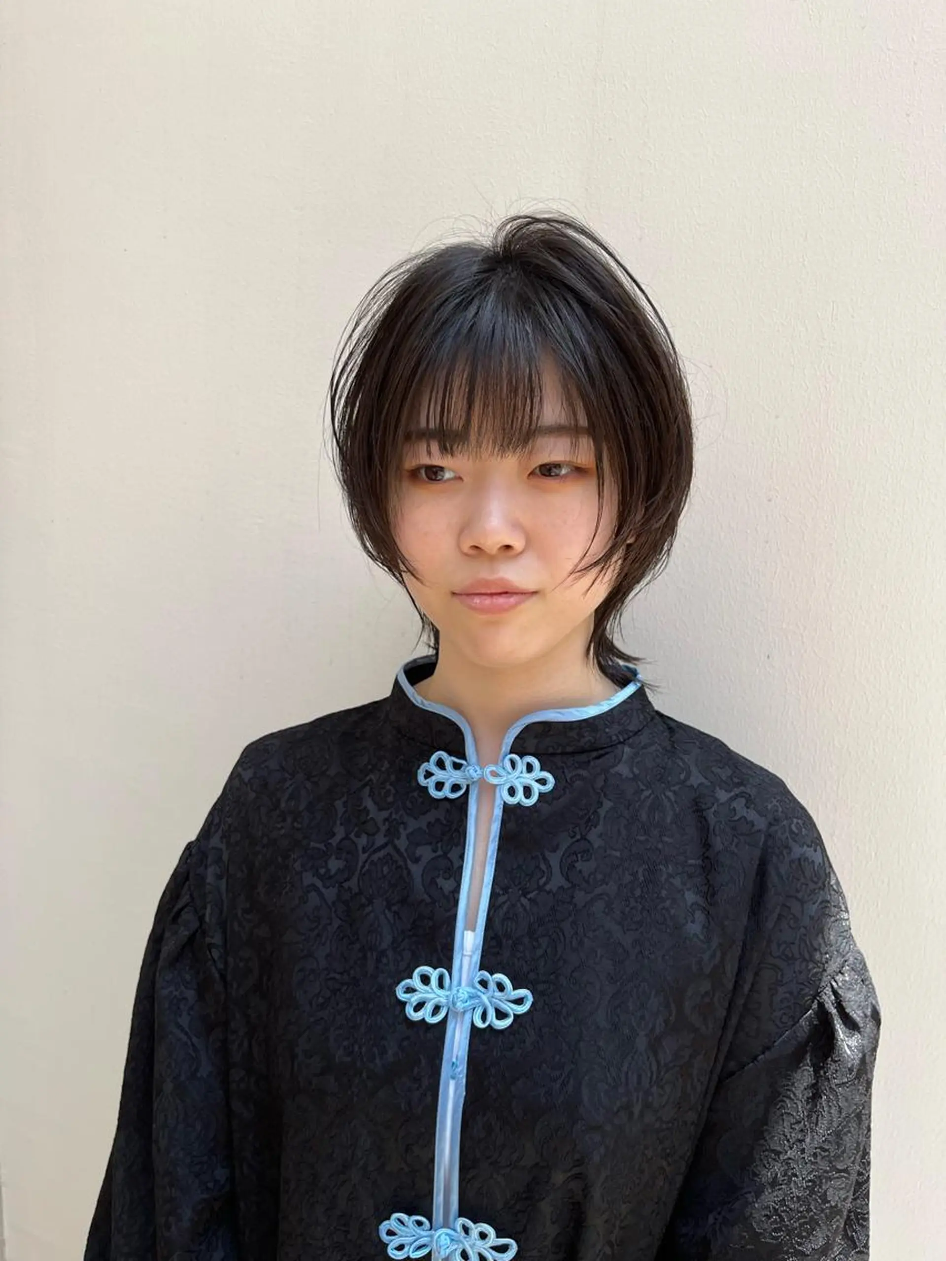 ショート カラー 顔まわりレイヤー 顔周りカット レイヤーカット ウルフカット カット ヘアカラー トリートメント ✨メンズスタイル✨ Daiのヘアスタイル