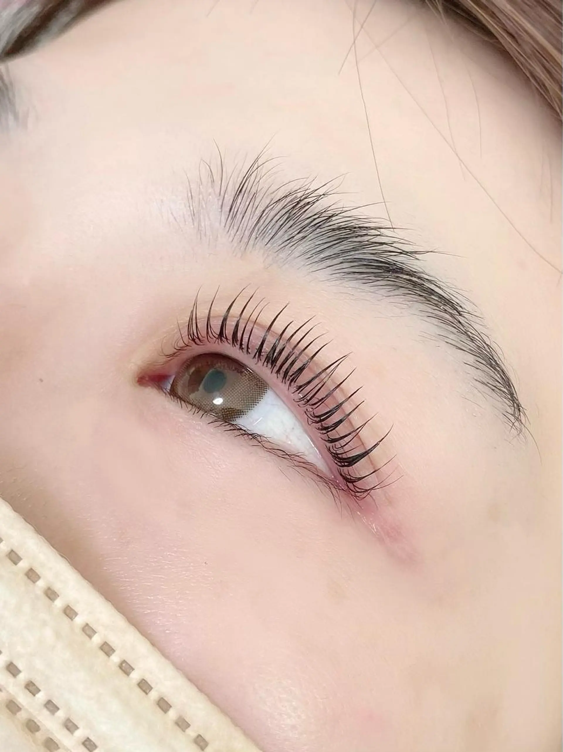 マツエク・マツパ パリジェンヌラッシュリフト マツパ 秋山 梨香のマツエク・マツパデザイン