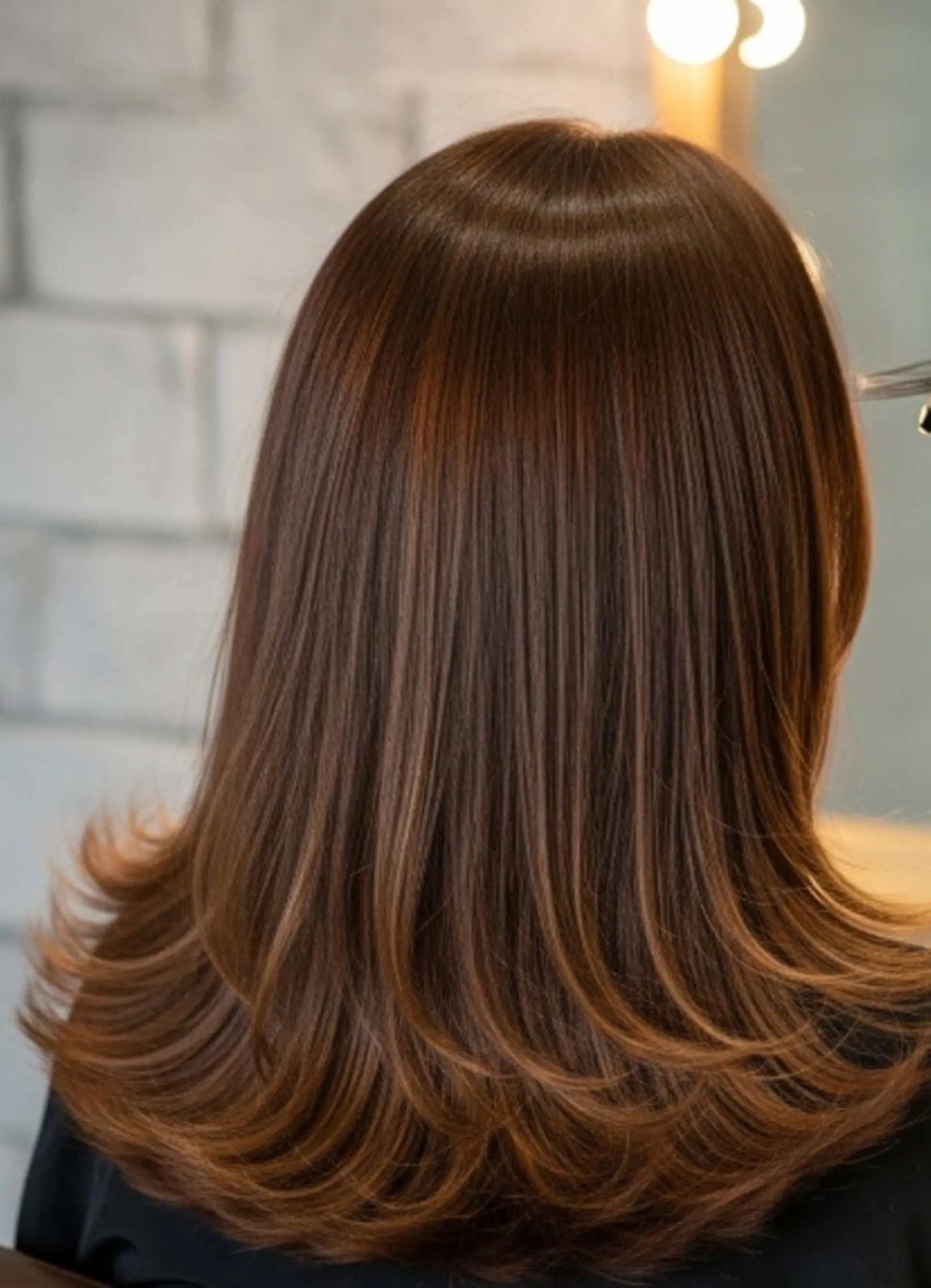 西田 力奈子のヘアスタイル