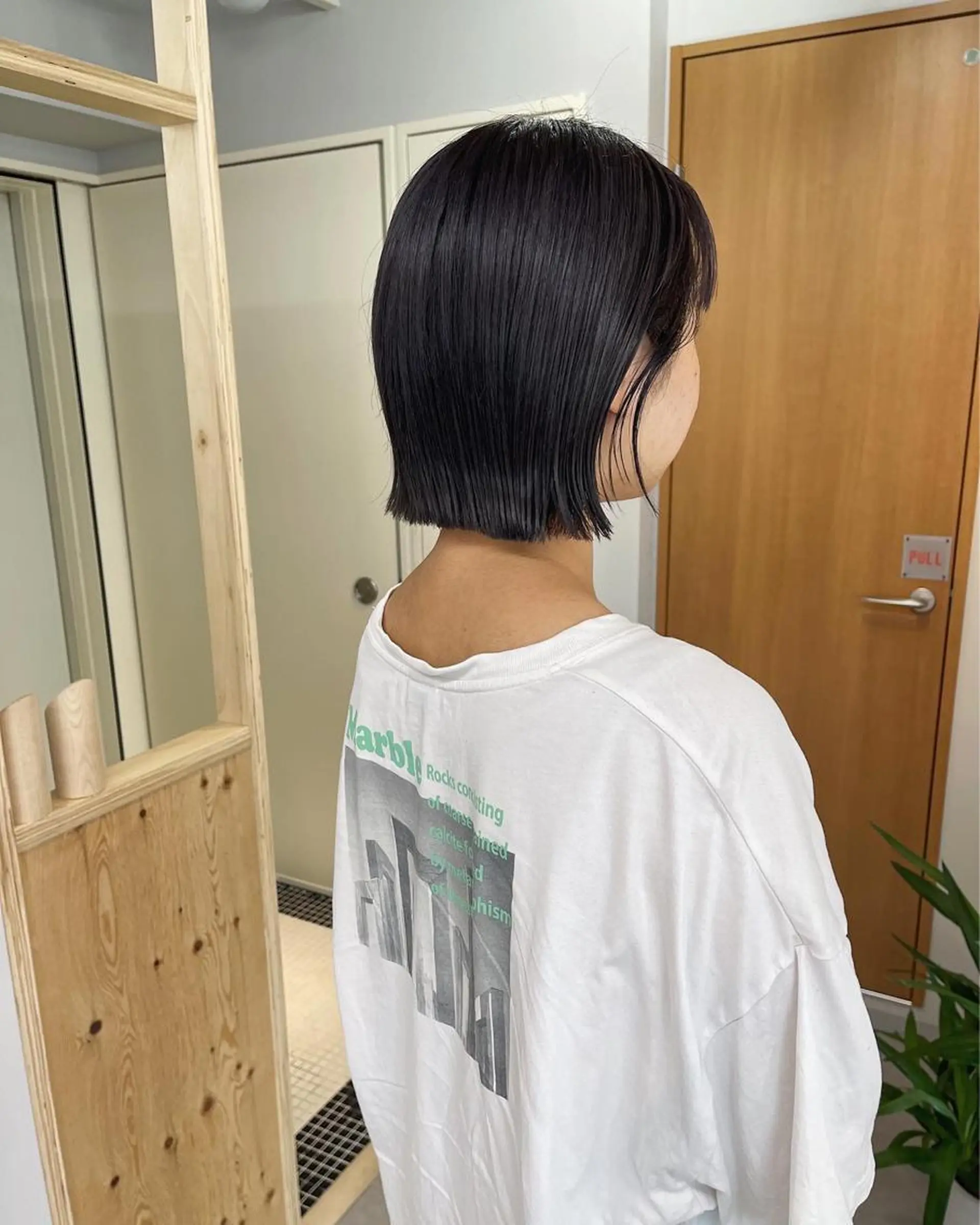 ショート カラー ネイビーカラー ボブ ヘアカラー トリートメント MEY HAIR / CURLYS所属・丁寧なカウンセリング 🌿KENTA🌿のヘアスタイル