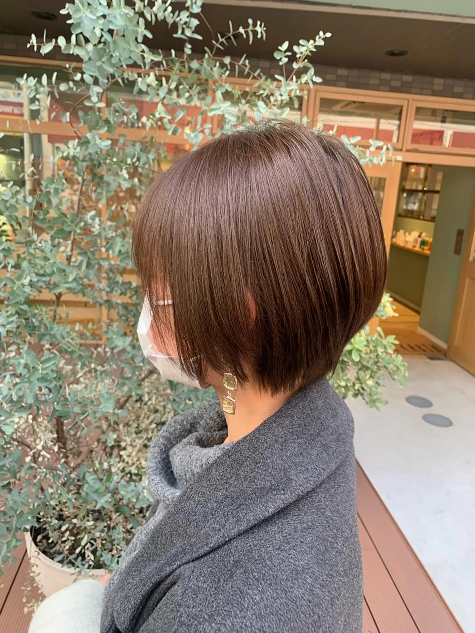 ショート カラー カット ヘアカラー ハイトーン/メンズ/ ウルフ特化 小松のヘアスタイル