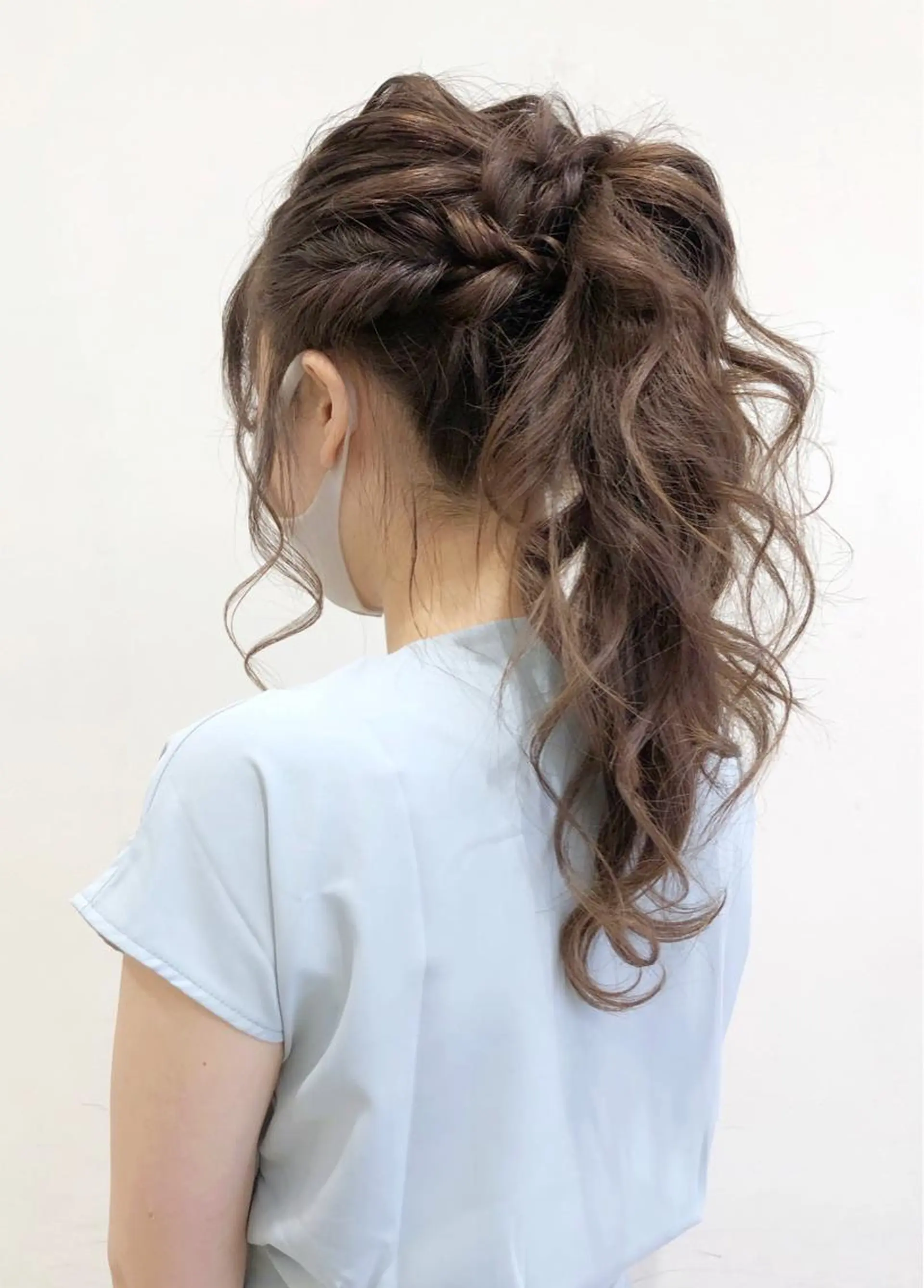 ロング ヘアアレンジ KANAMI日暮里 韓国ヘア・メイクのヘアスタイル