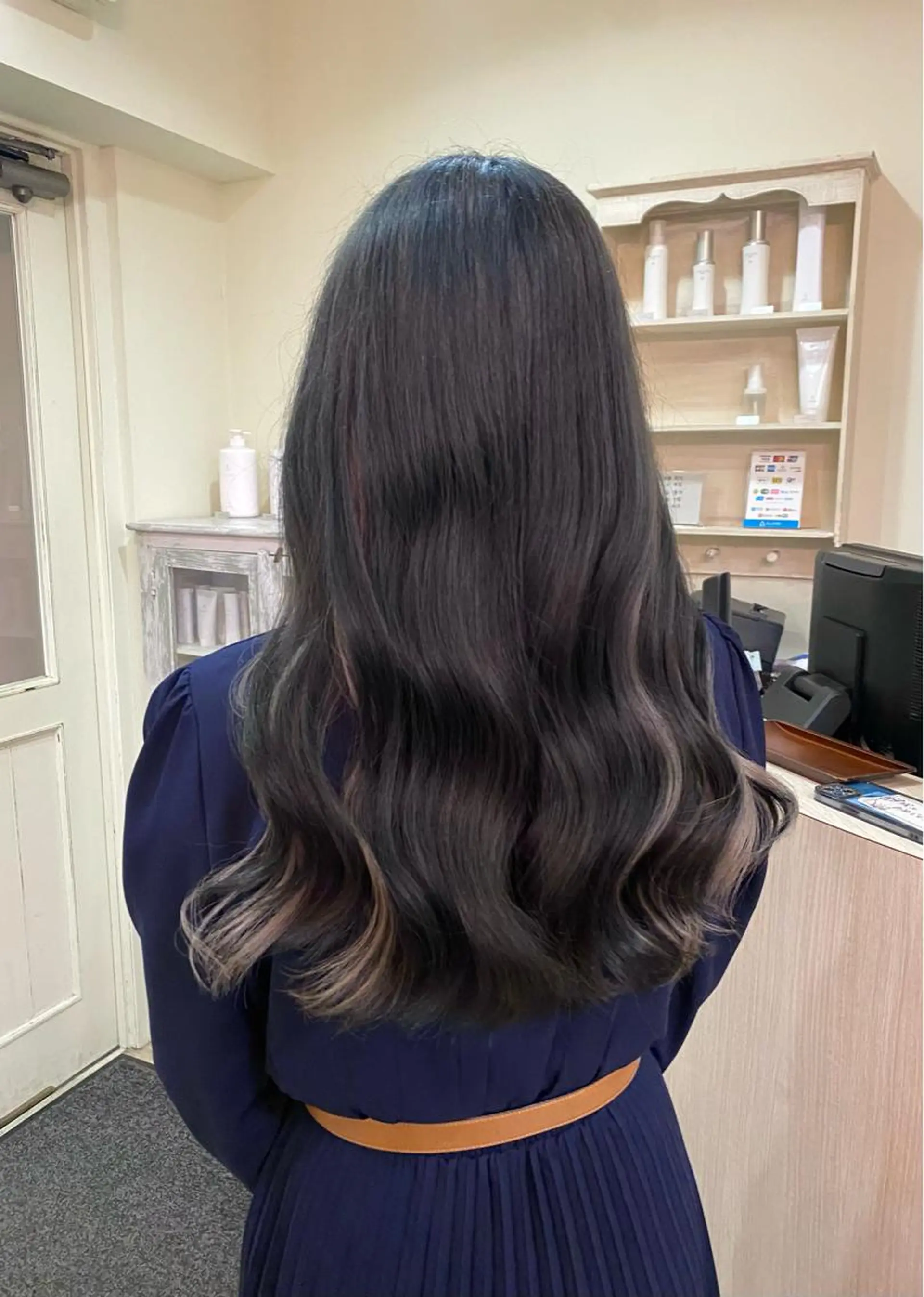 ロング 【艶ヘア】 どうまえのヘアスタイル