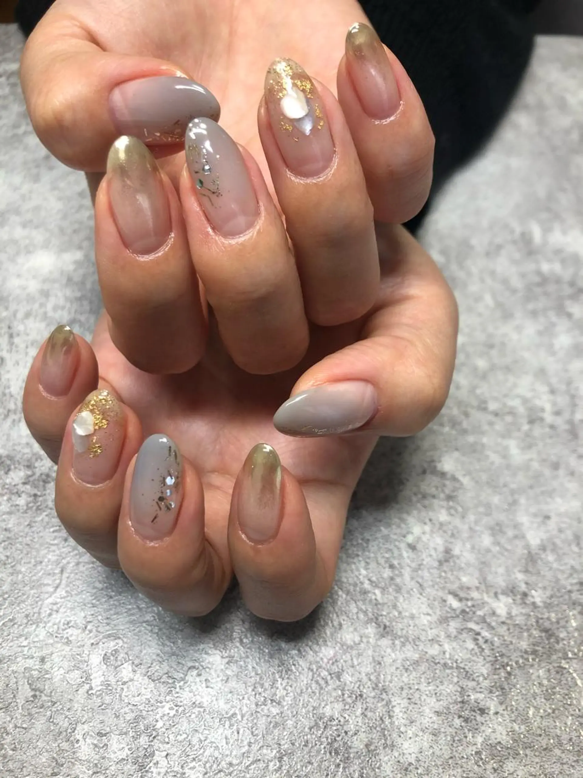 ネイル ハンドネイル 【LINON】 airiのネイルデザイン