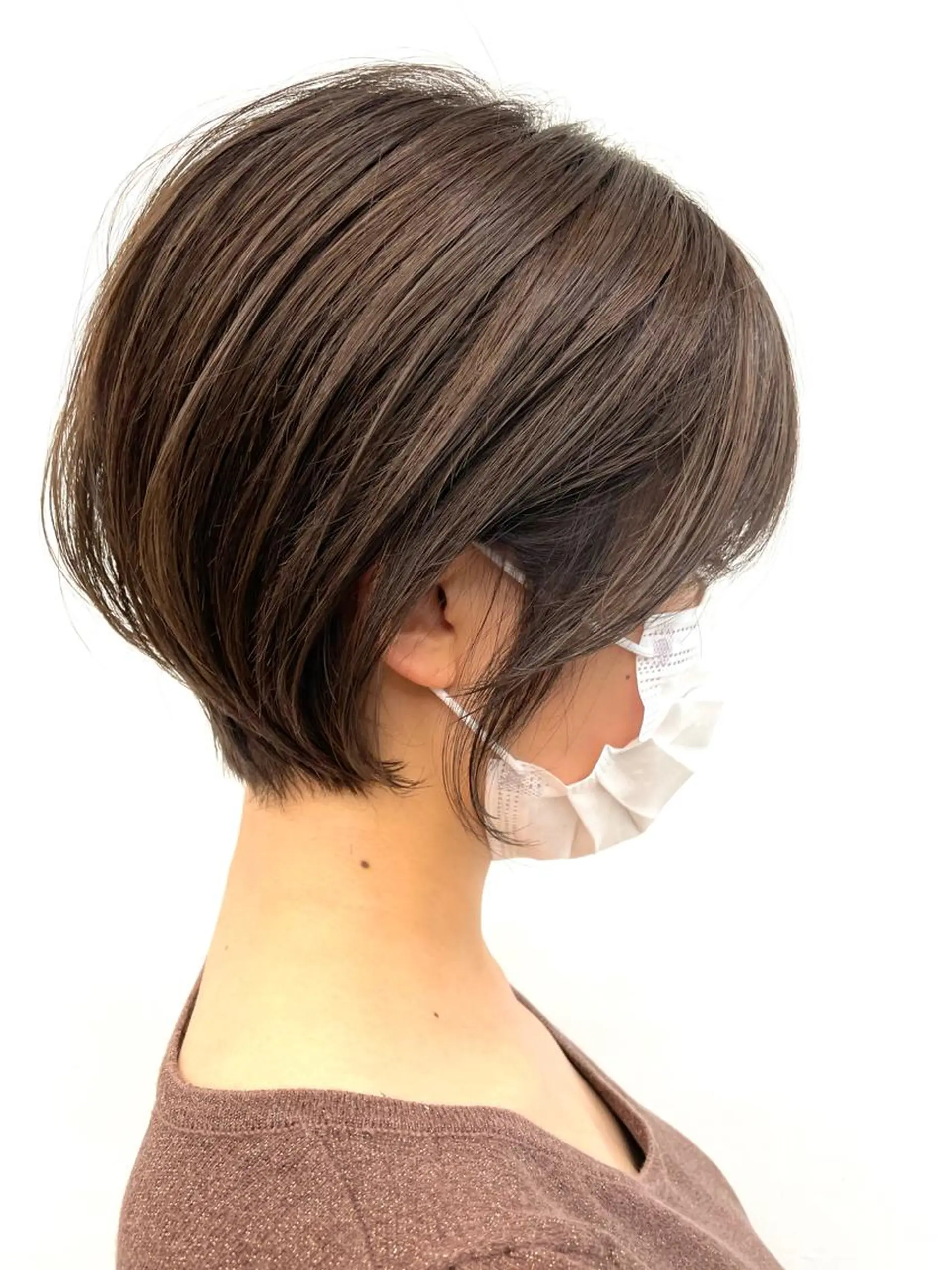 ショート カラー 笠原 健人のヘアスタイル