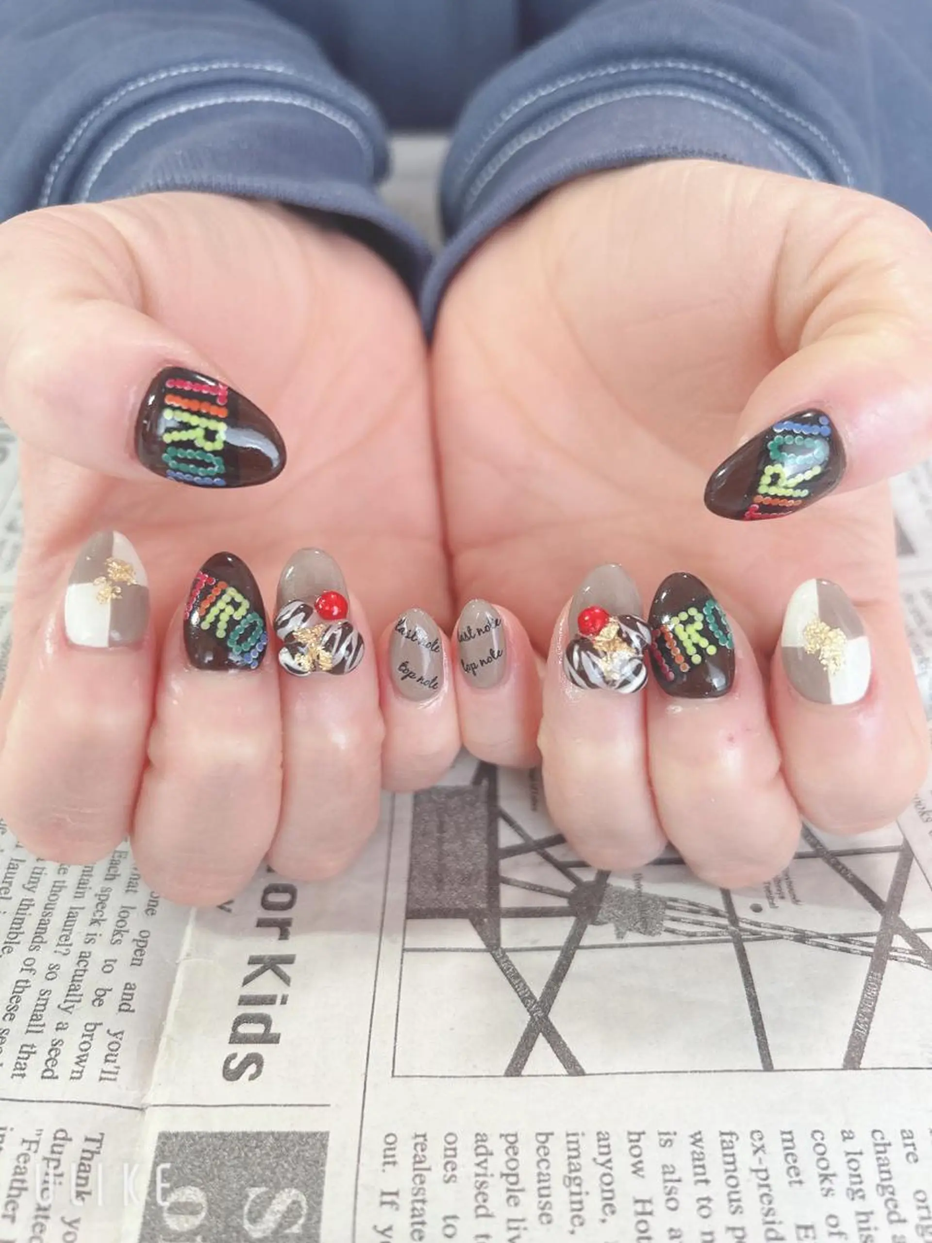 ネイル ハンドネイル ハンドケア 森山 舞のネイルデザイン