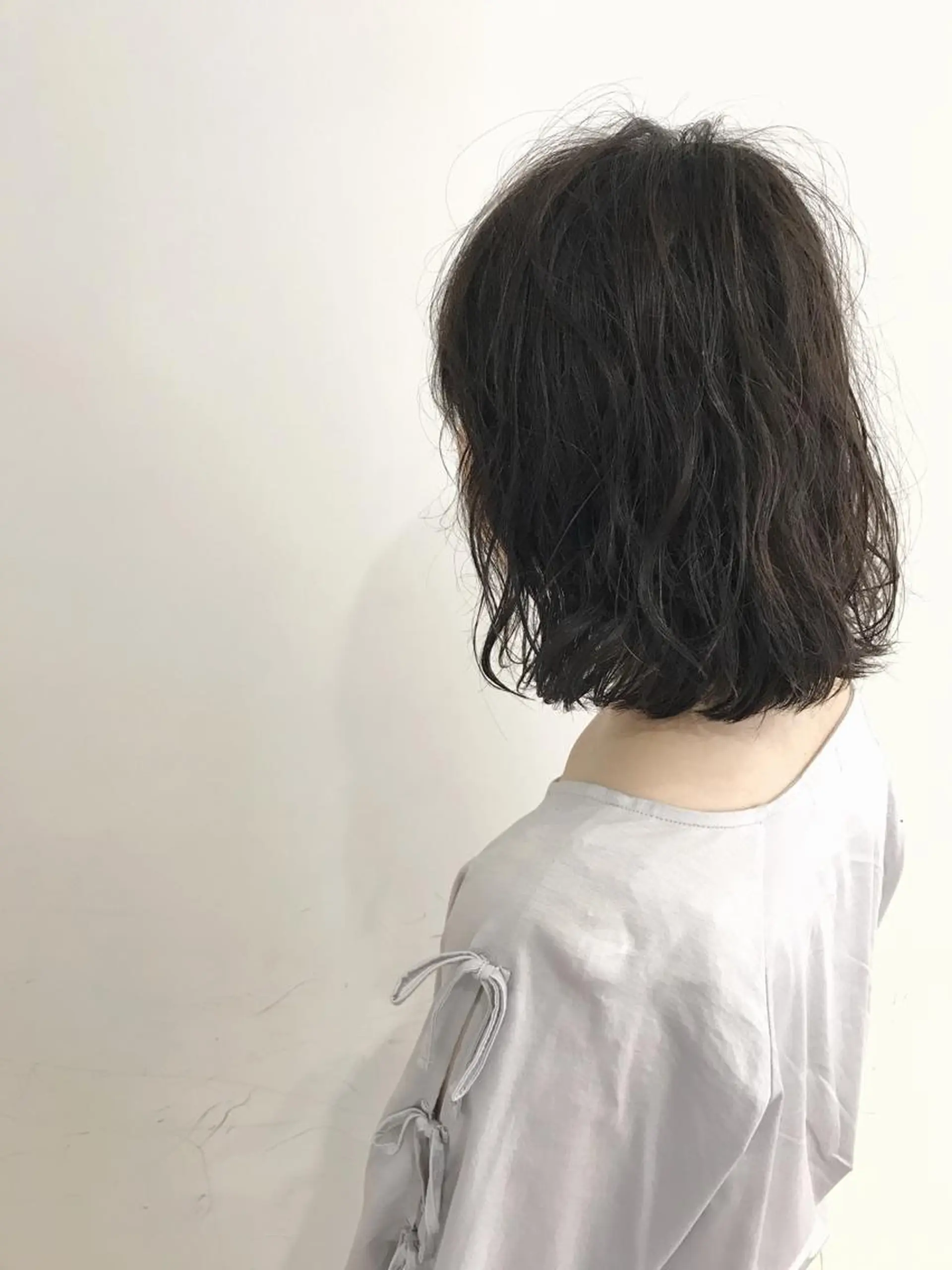 ミディアム 佐藤 旭のヘアスタイル